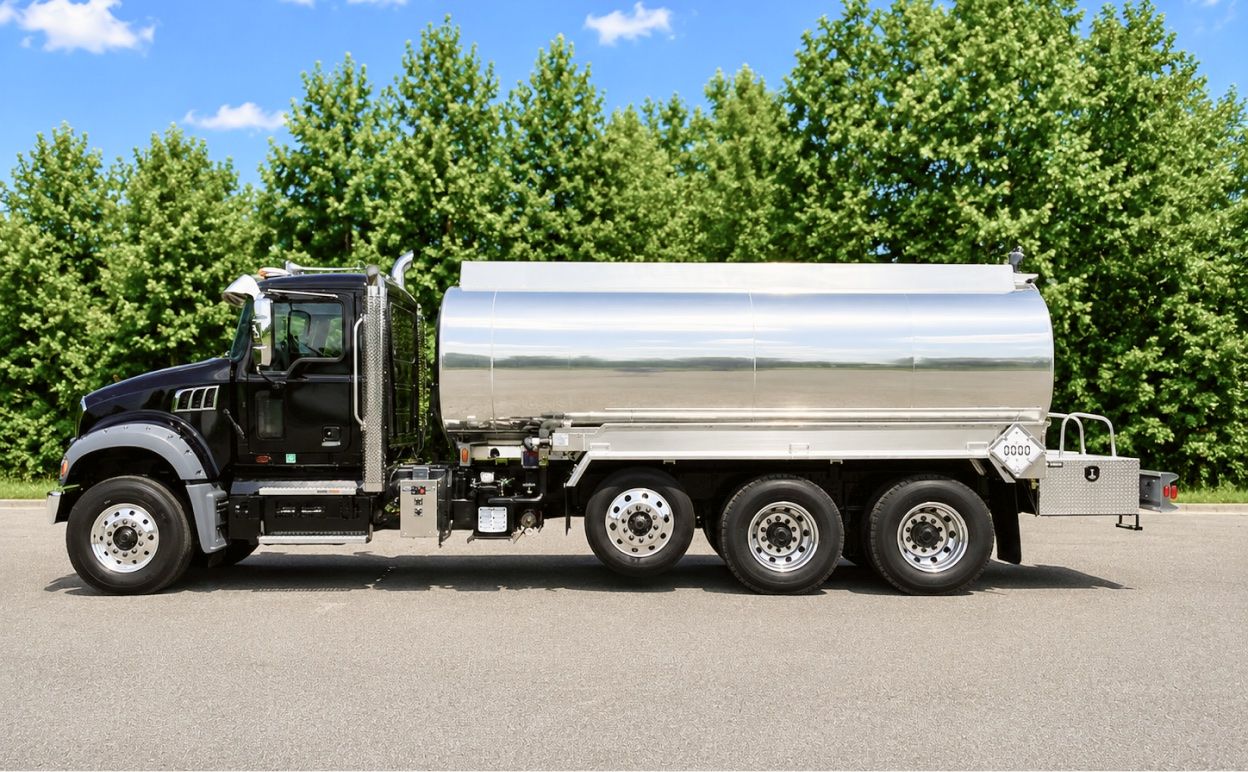 Amthor propane tanker truck