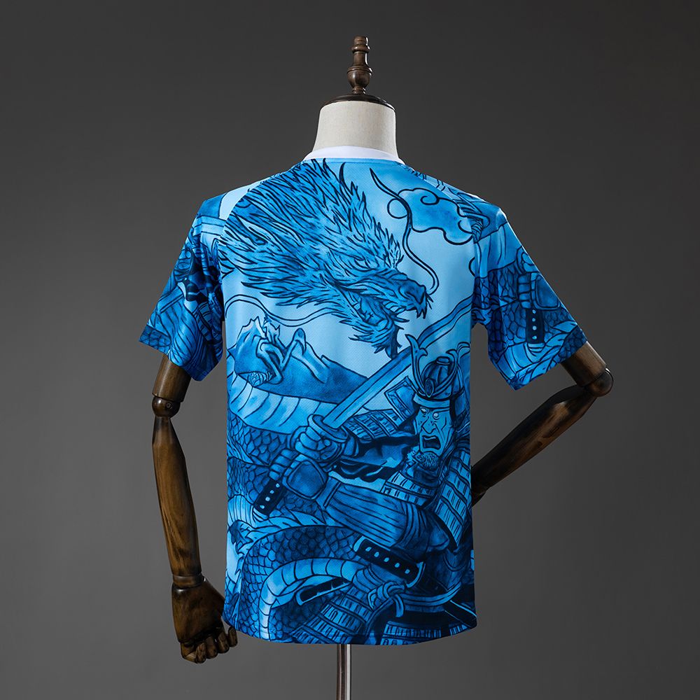 Japan Y-3 Samurai Azul - Versión Fan 2