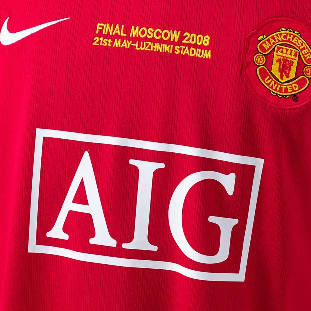 Manchester United Retro 2007/08 - Versión Fan Champions League 4