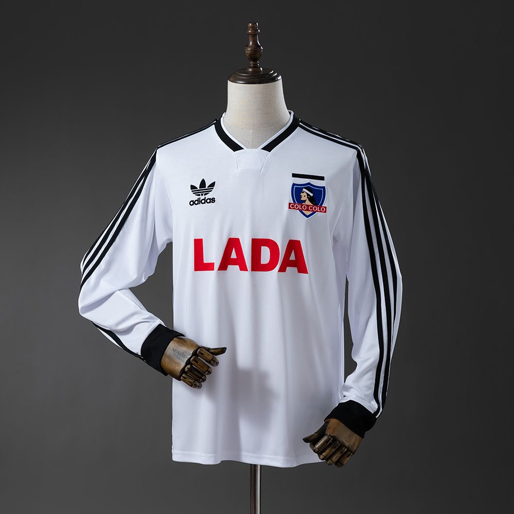Colo Colo Retro 1991 Manga Larga- Versión Fan