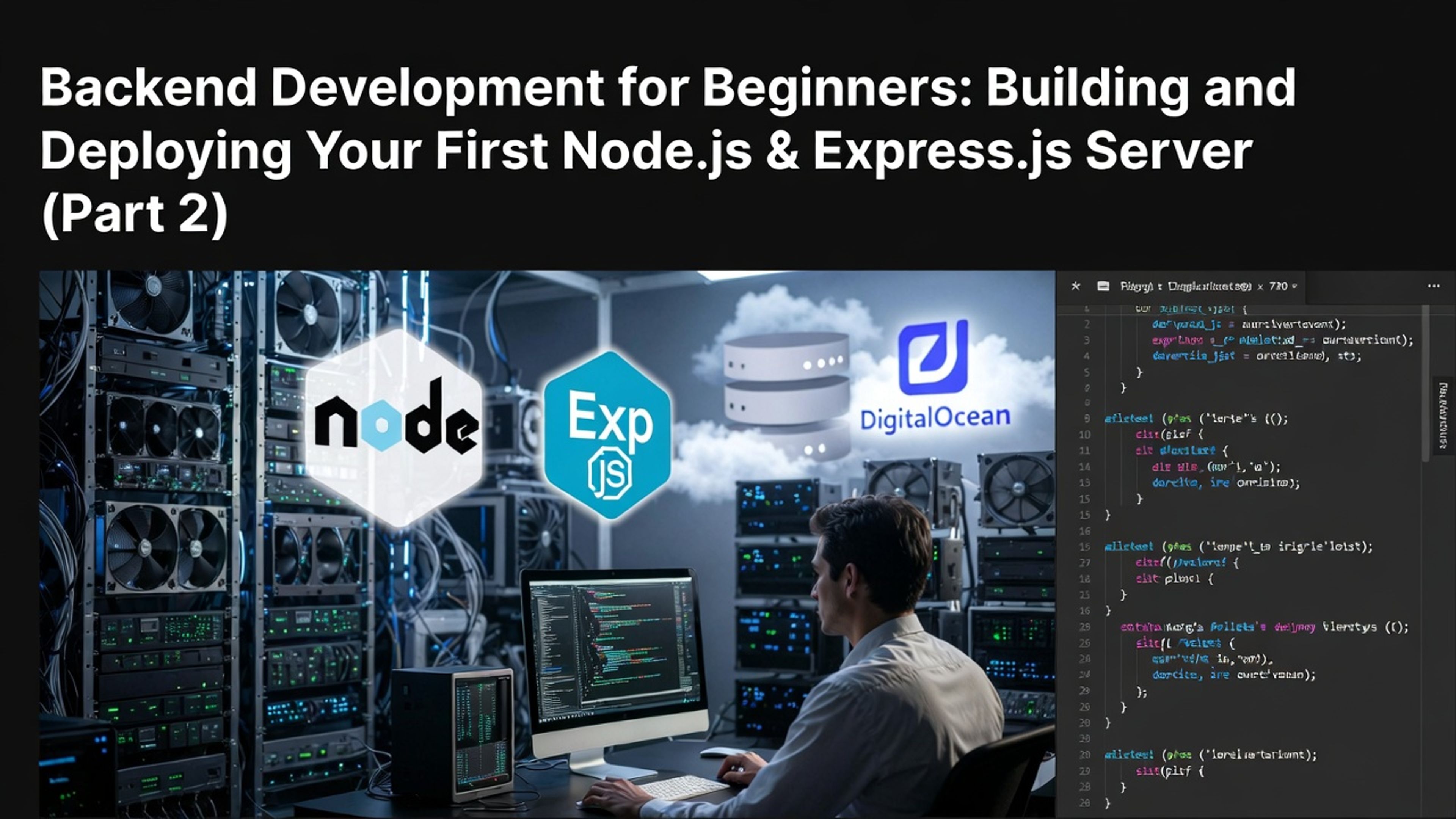 Backend Development for Beginners: Building and Deploying Your First Node.js & Express.js Server (Part 2)
