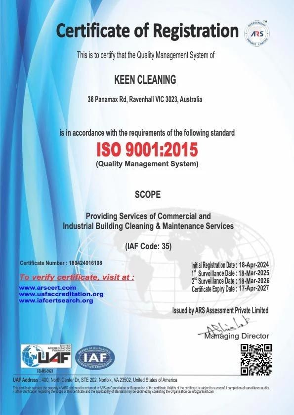 ISO 9001:2015 · Quality Management System