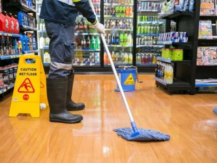 Mall Cleaning