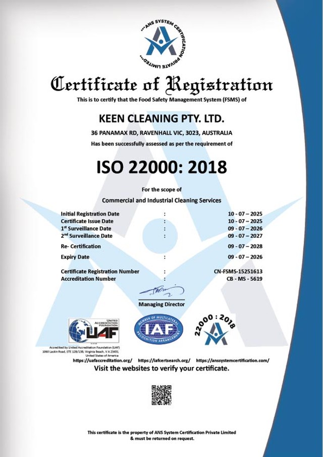 keen foodsafety10s