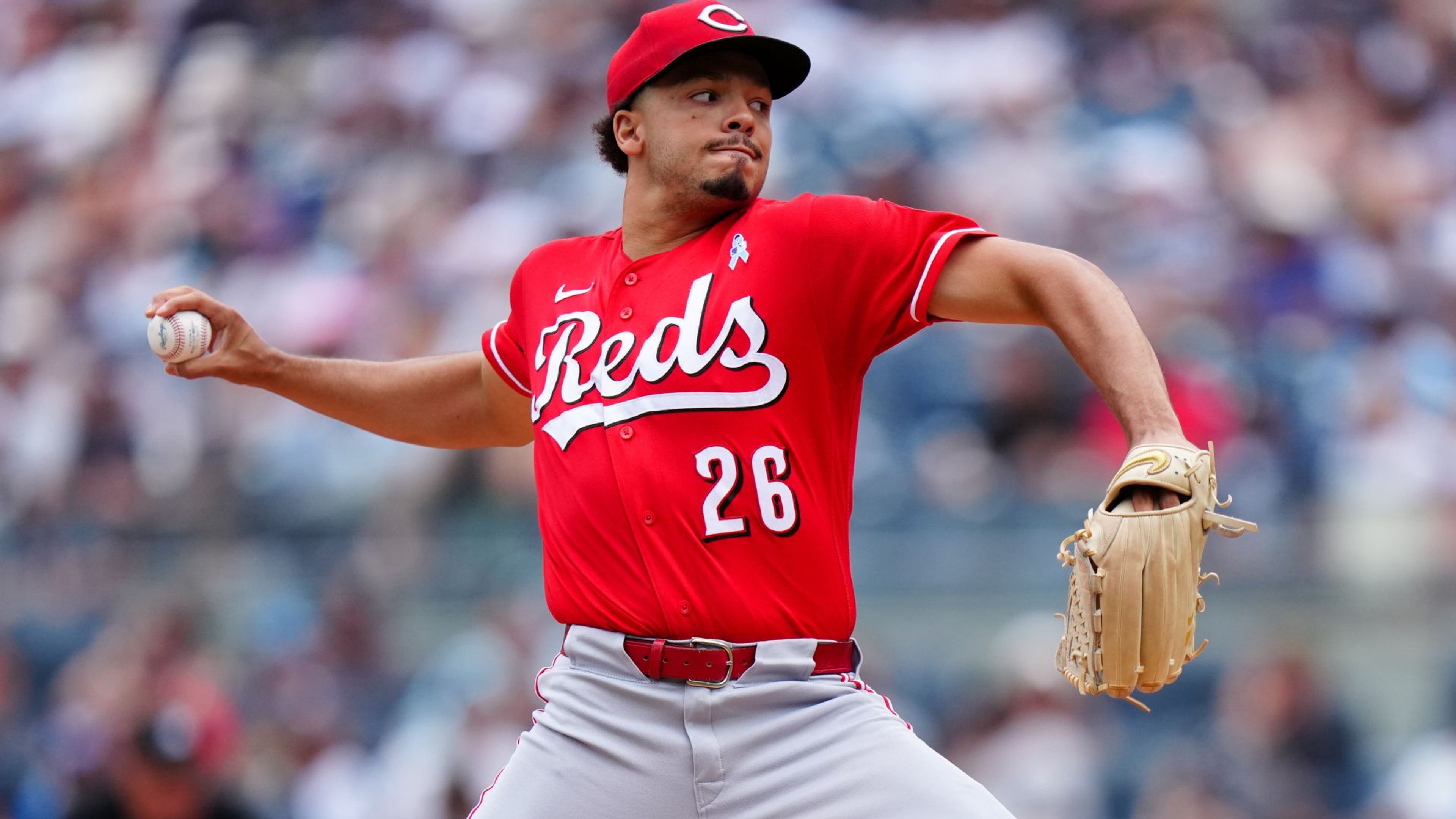 Burns' gritty start takes down Yanks in near anniversary of MLB debut
