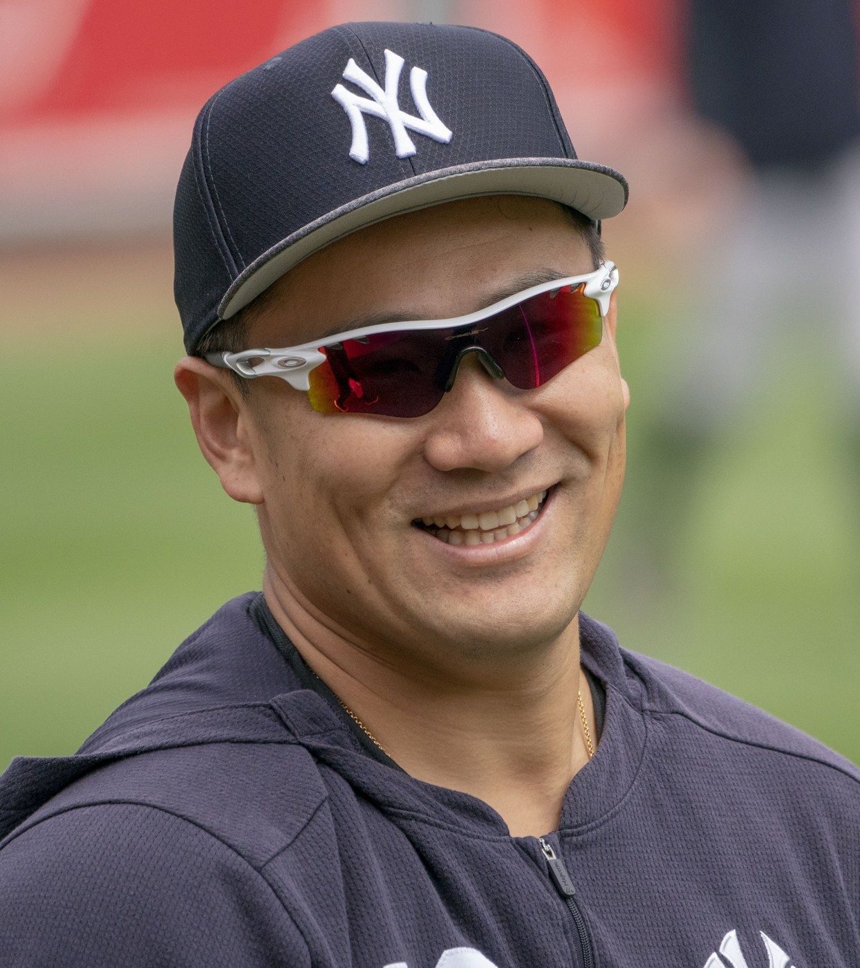 Masahiro Tanaka in baseball uniform