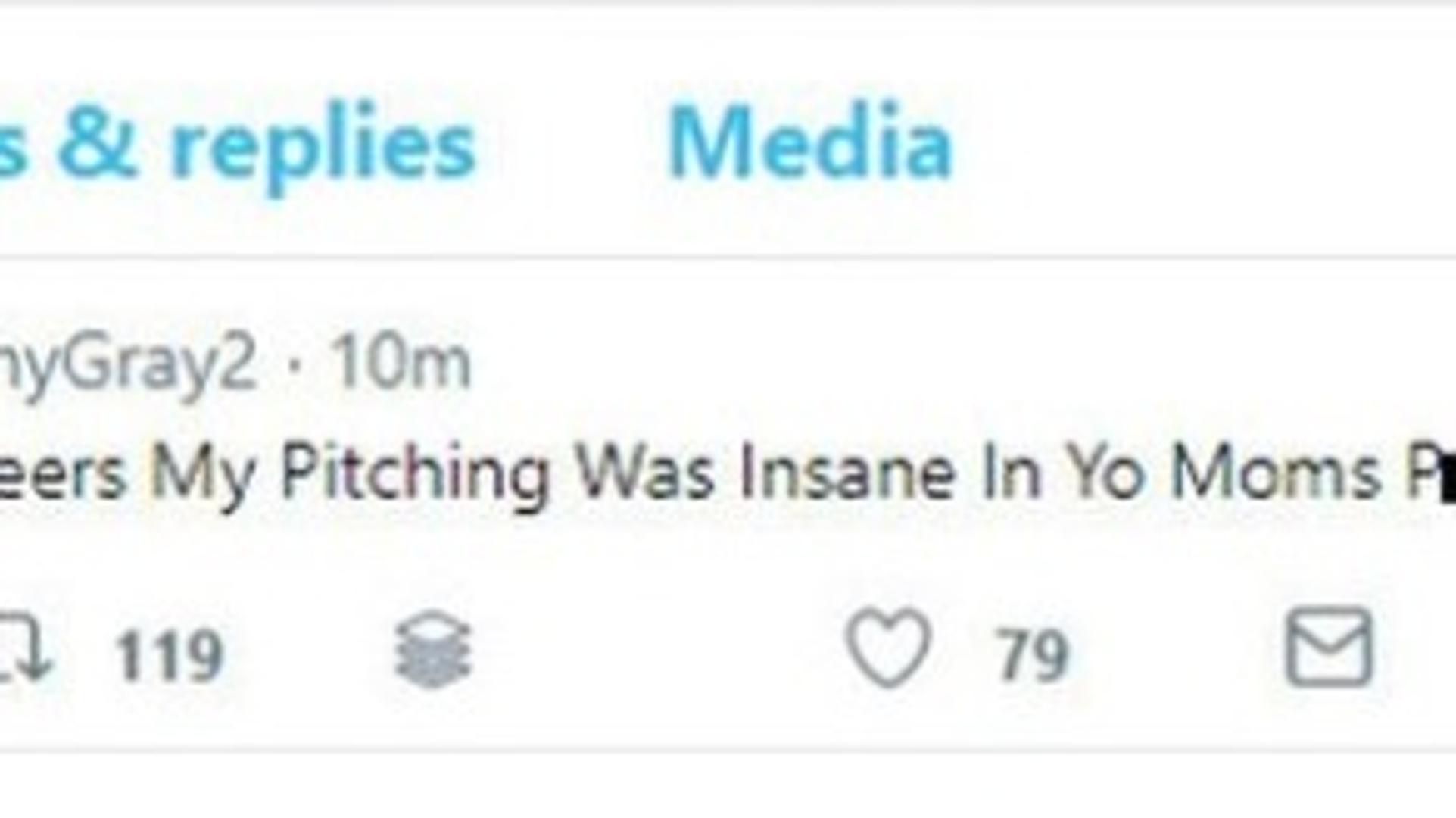 Sonny Gray's Twitter account reportedly hacked