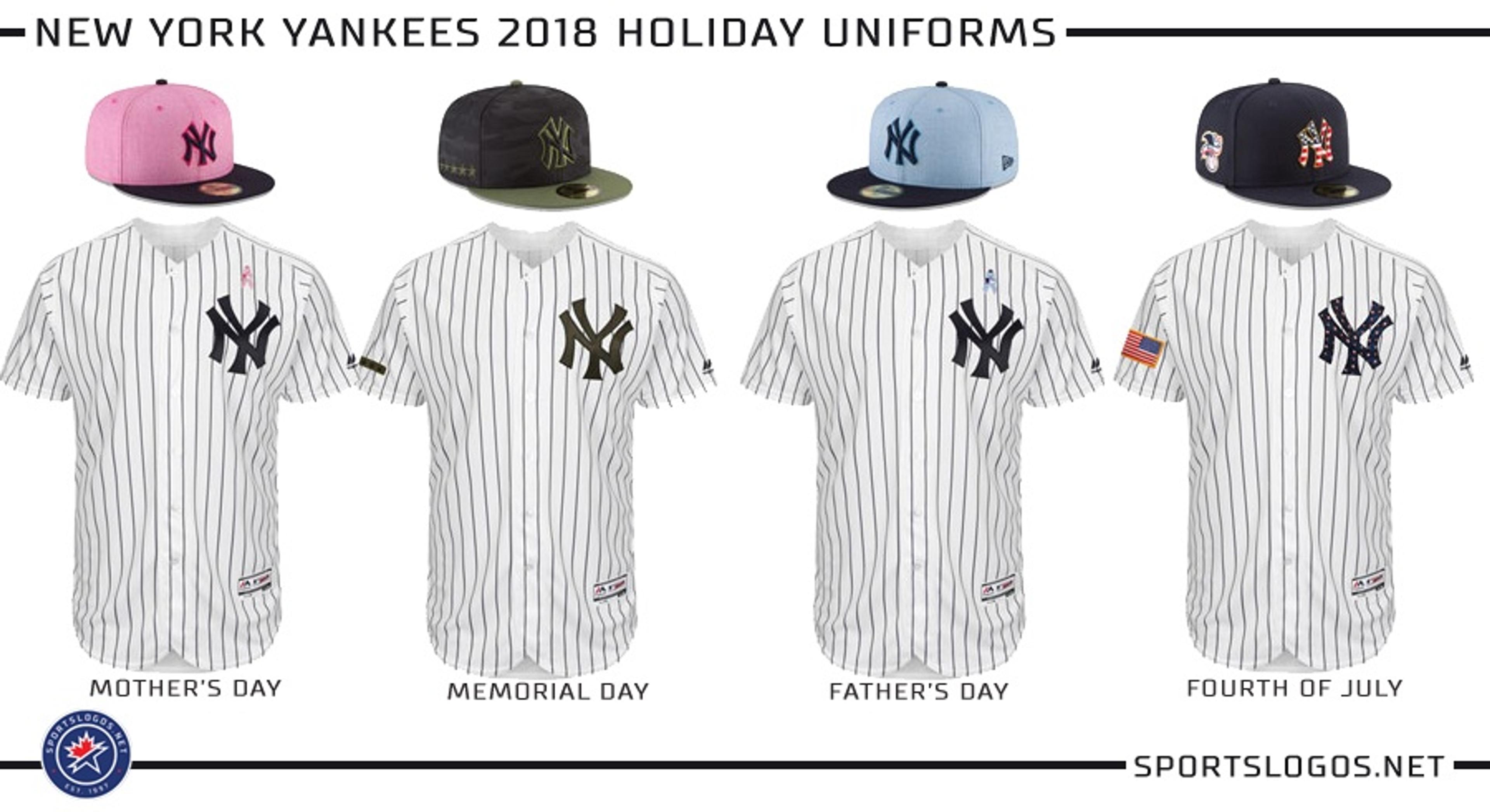 MLB unveils 2018 holiday uniforms