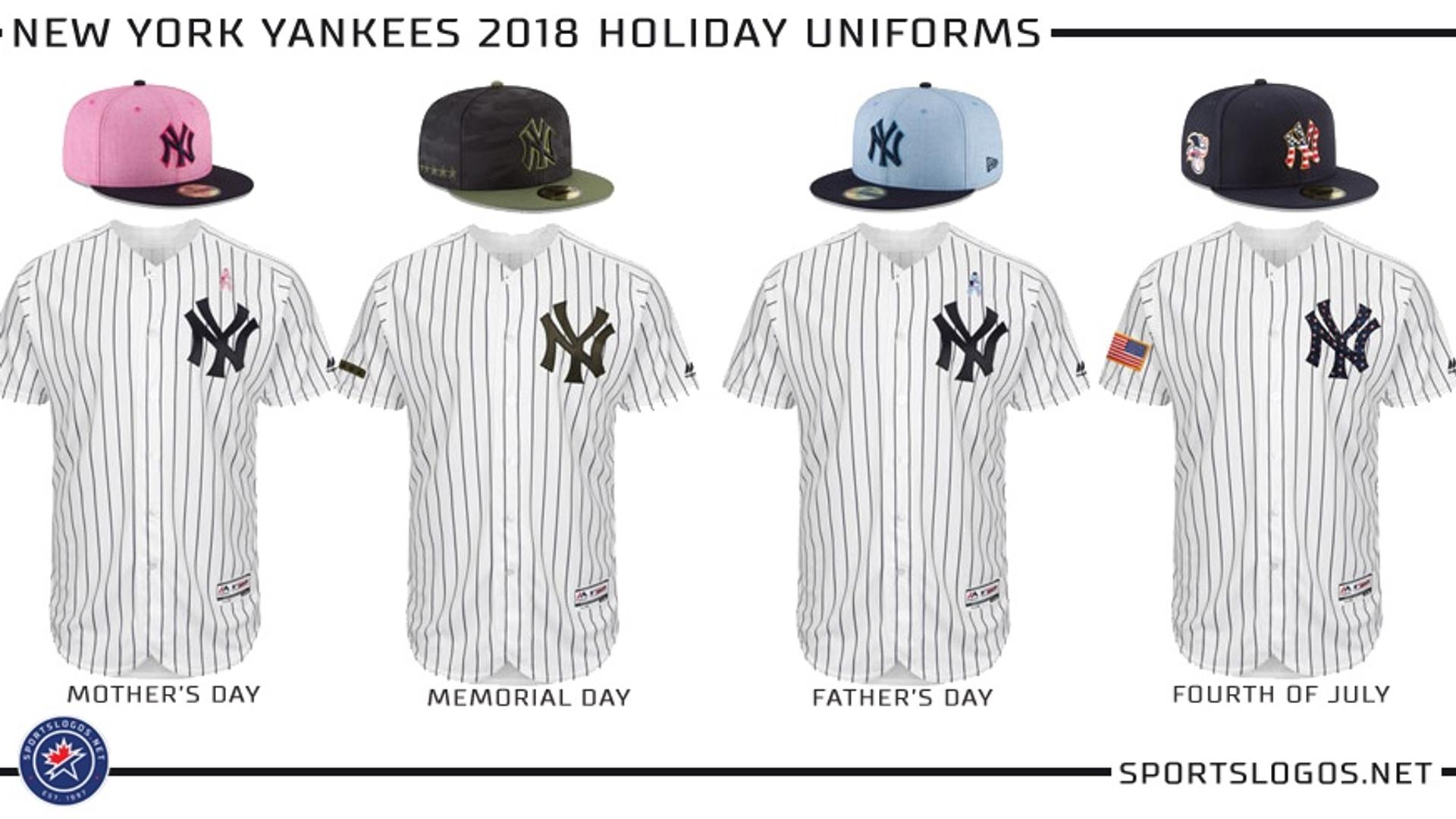 MLB unveils 2018 holiday uniforms