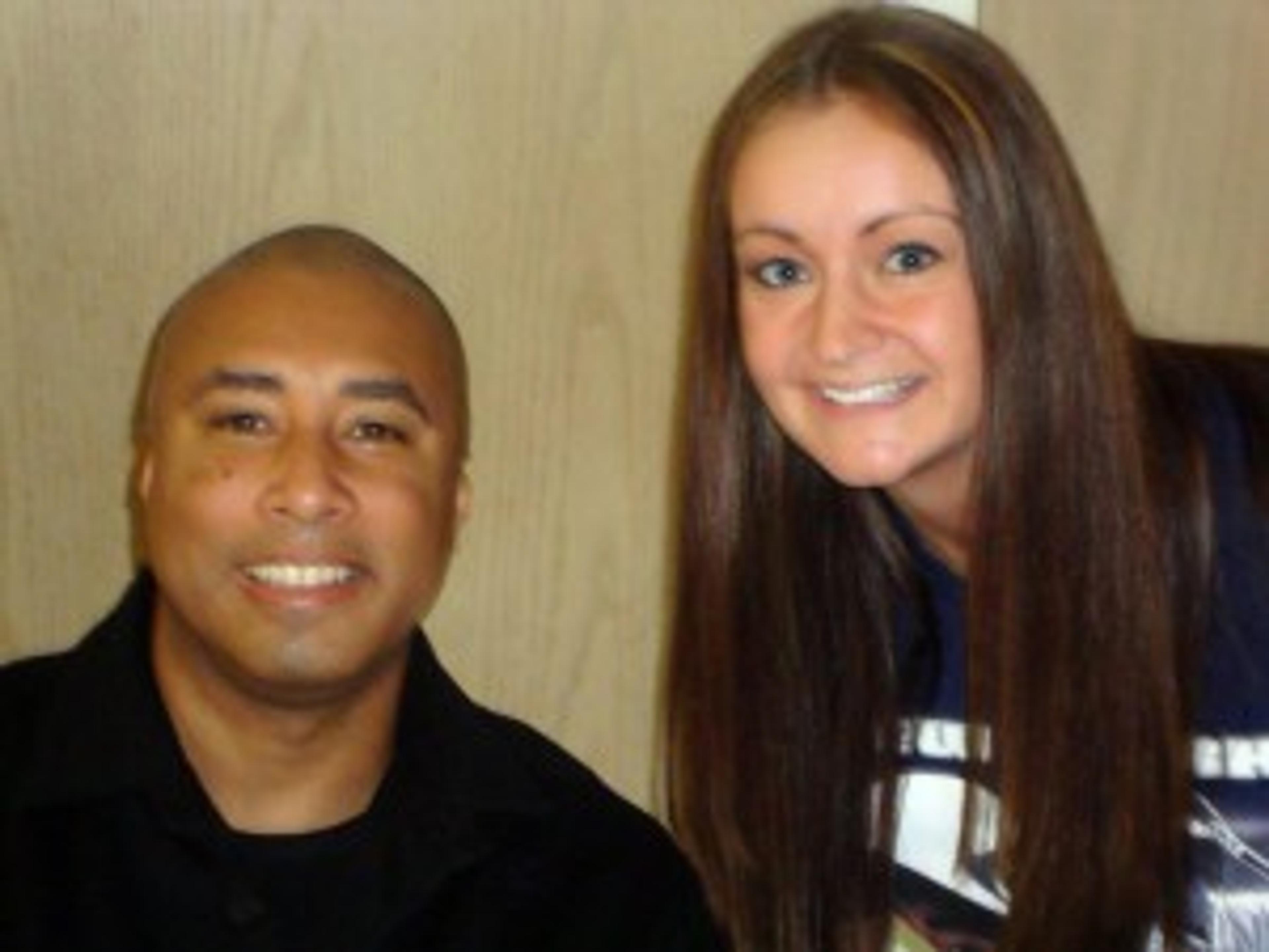 Meeting Bernie at a signing in 2010