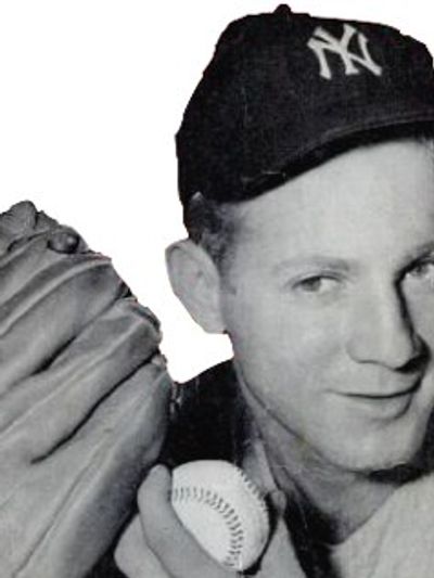 Whitey Ford in baseball uniform