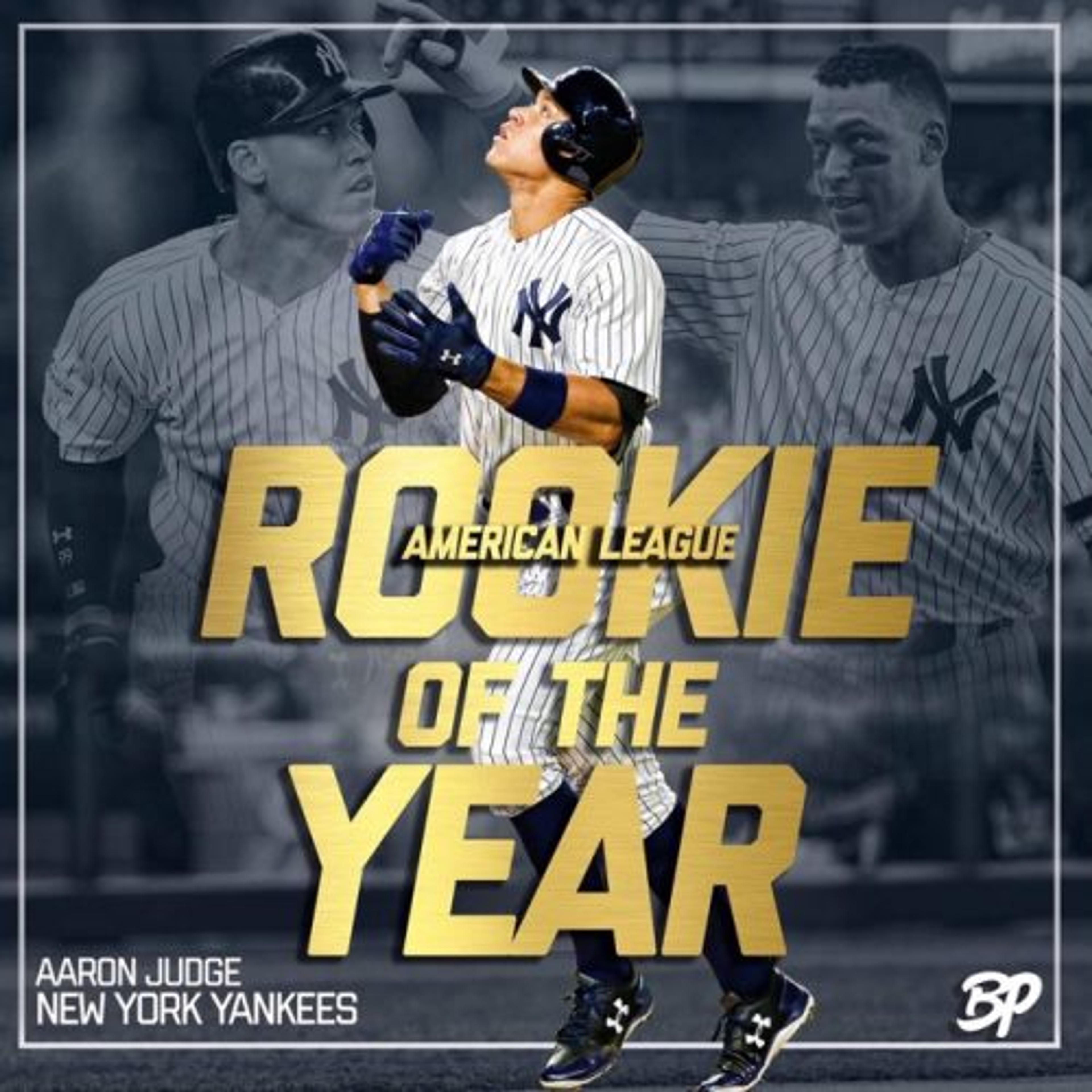 Aaron Judge unanimously named AL Rookie of the Year