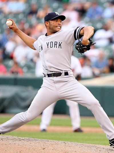 Mariano Rivera in baseball uniform