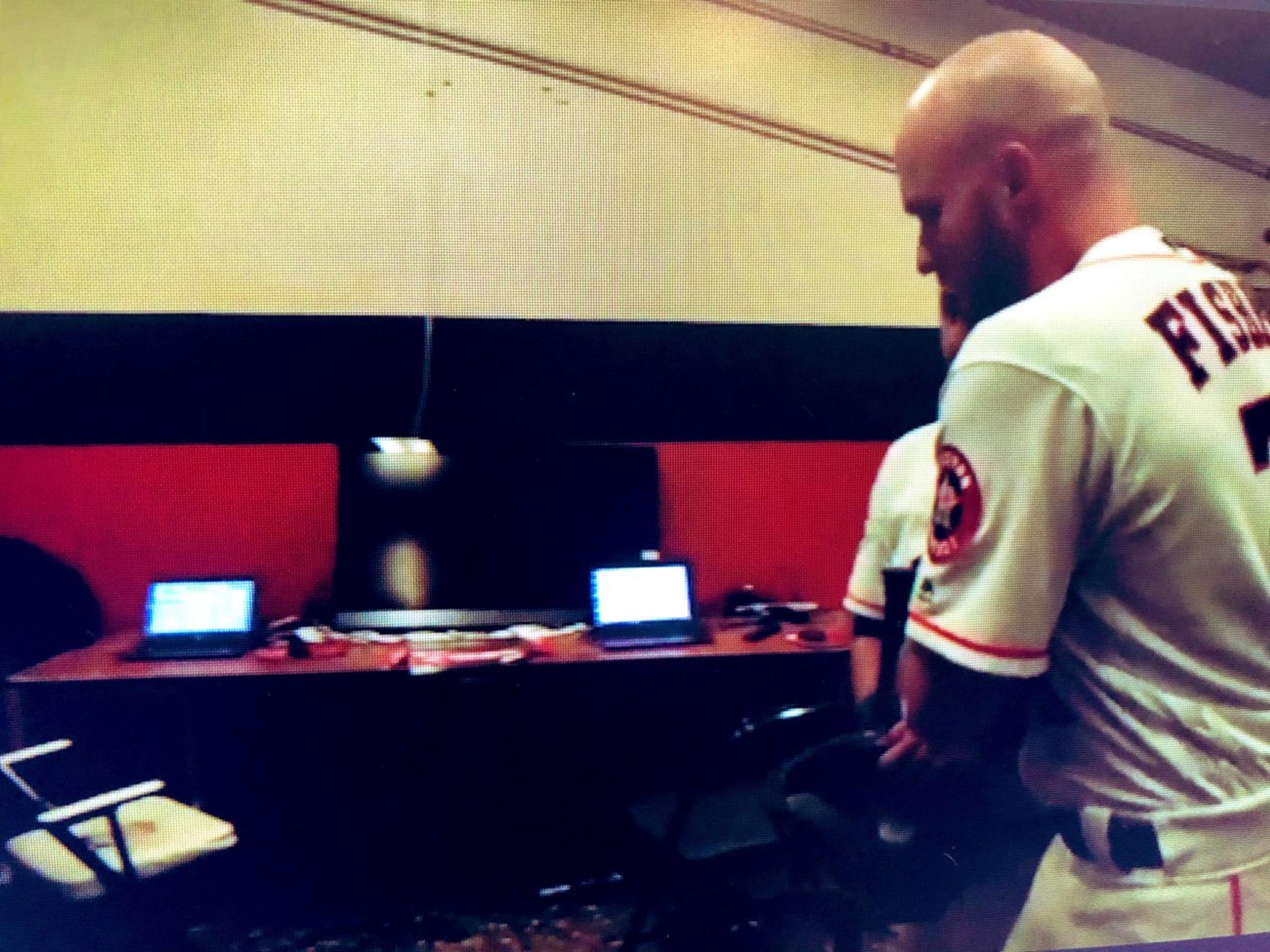 More video footage shows the Astros' cheating setup