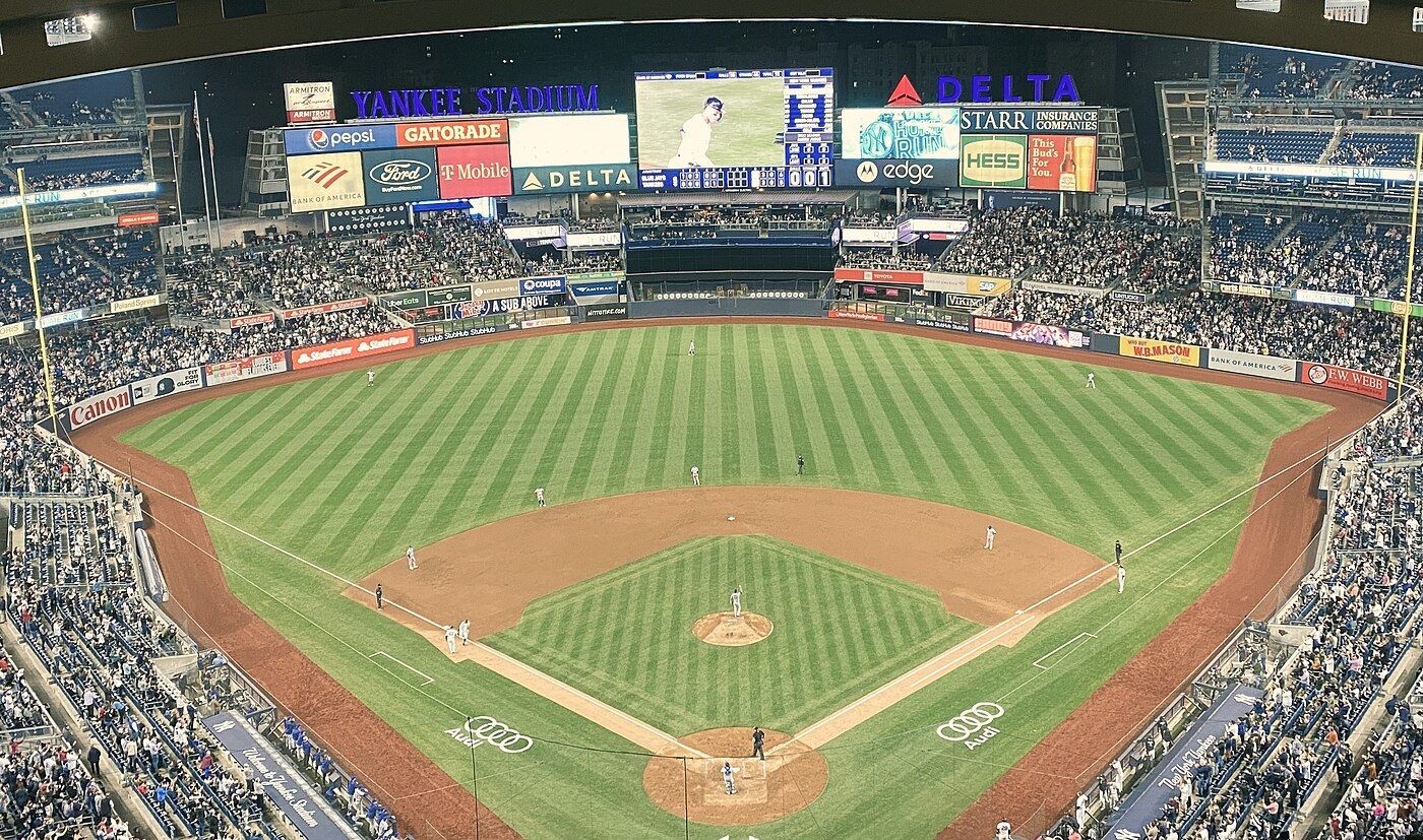 Aaron Judge launches a home run for the New York Yankees