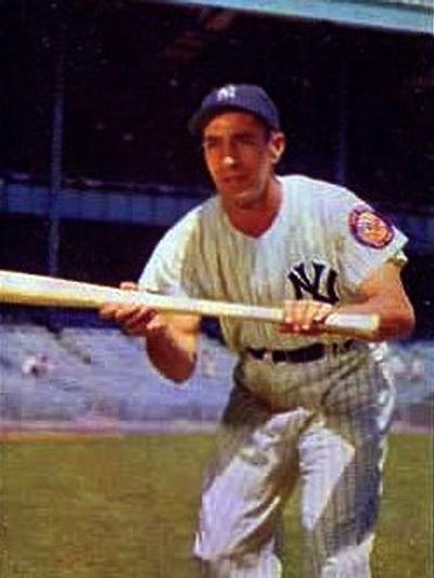 Phil Rizzuto in baseball uniform