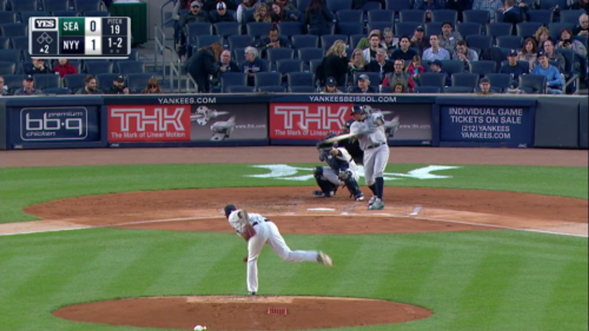 Yankees finally win out west in Severino’s dominant performance