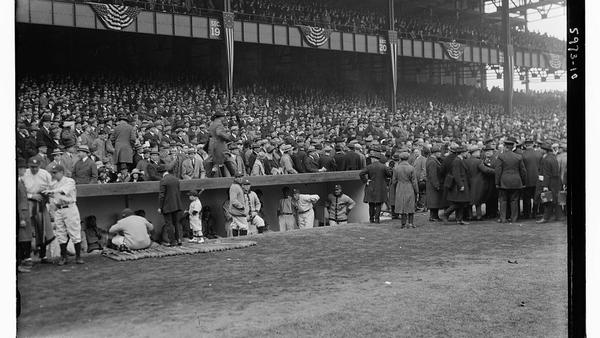 Yankee Stadium on Opening Day, April 18, 1923