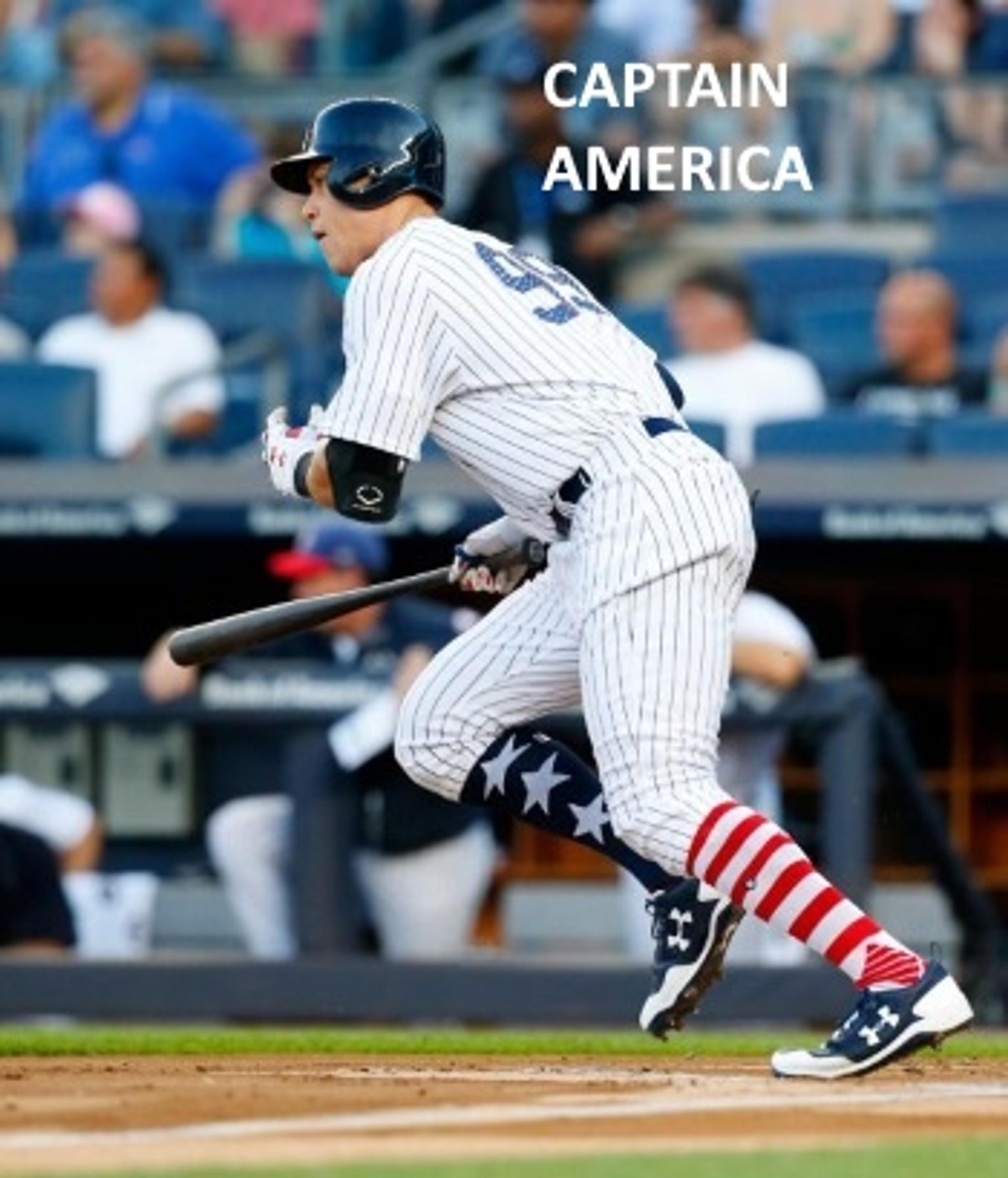 Yankees and Avengers: oh snap