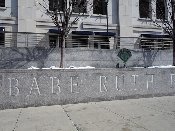 Yankee Stadium exterior on 161st Street
