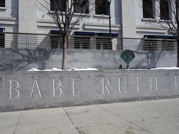 Yankee Stadium exterior on 161st Street