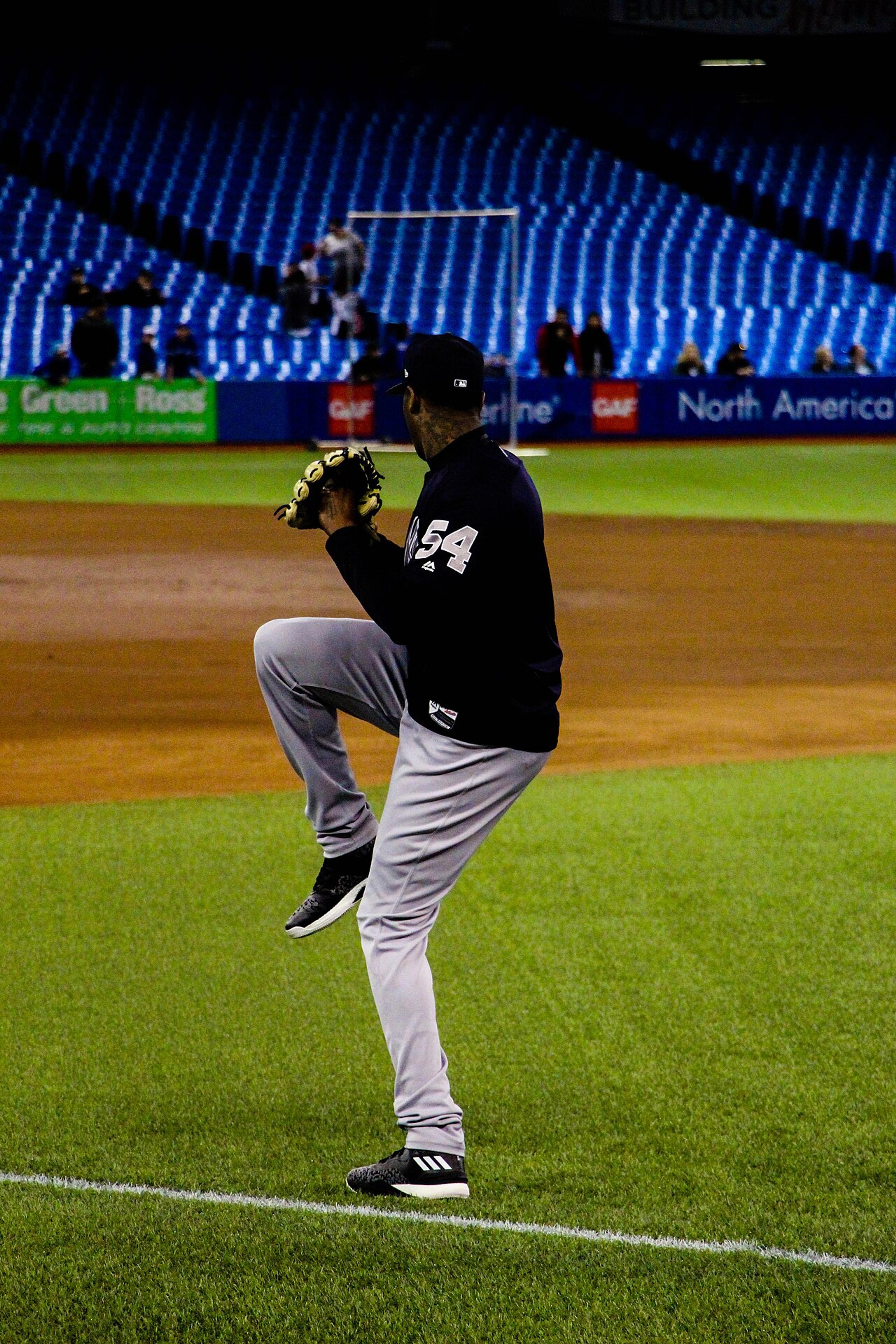 Report: Yankees' Aroldis Chapman could return to closer role Thursday