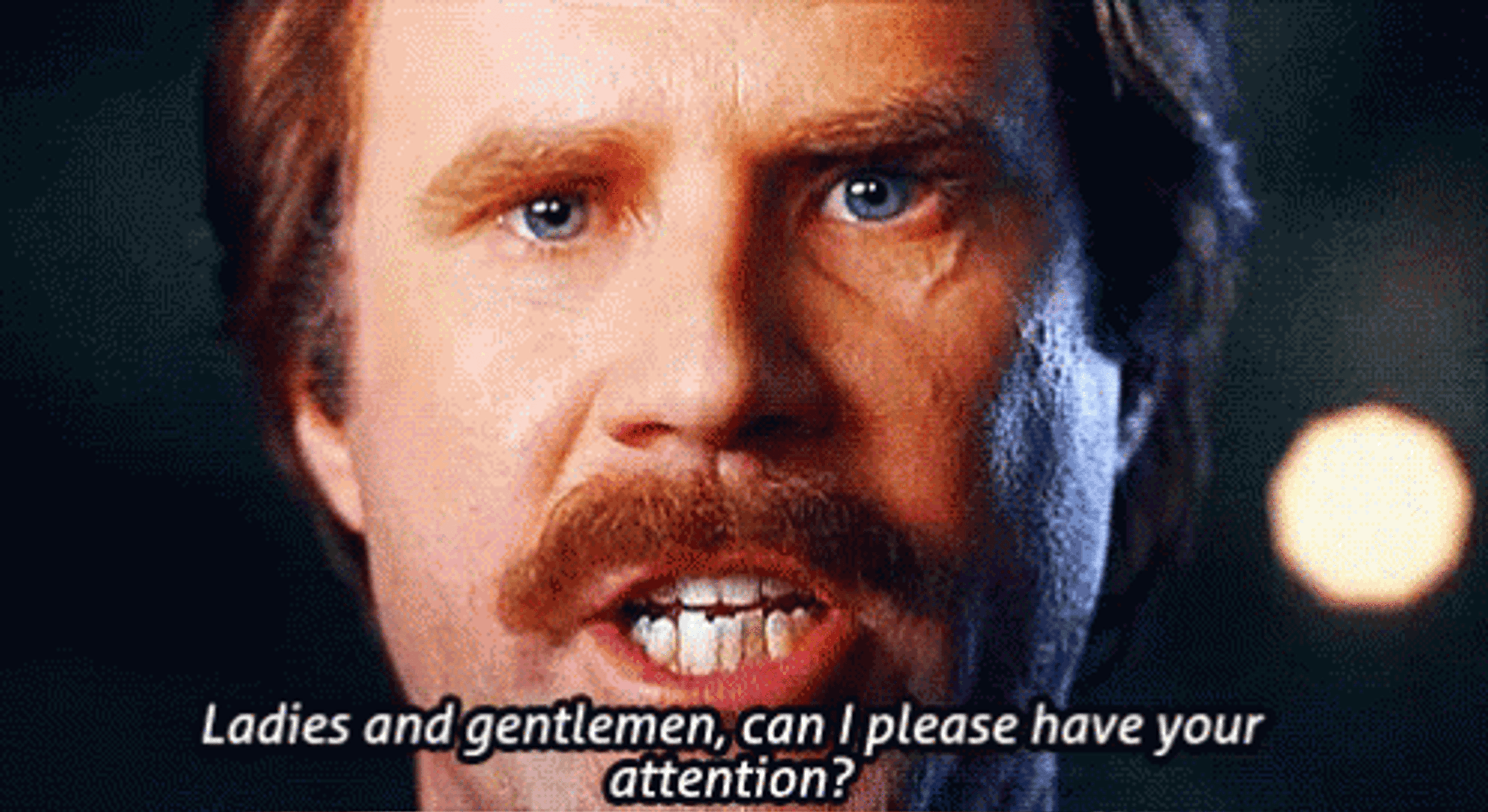 We have a very important announcement