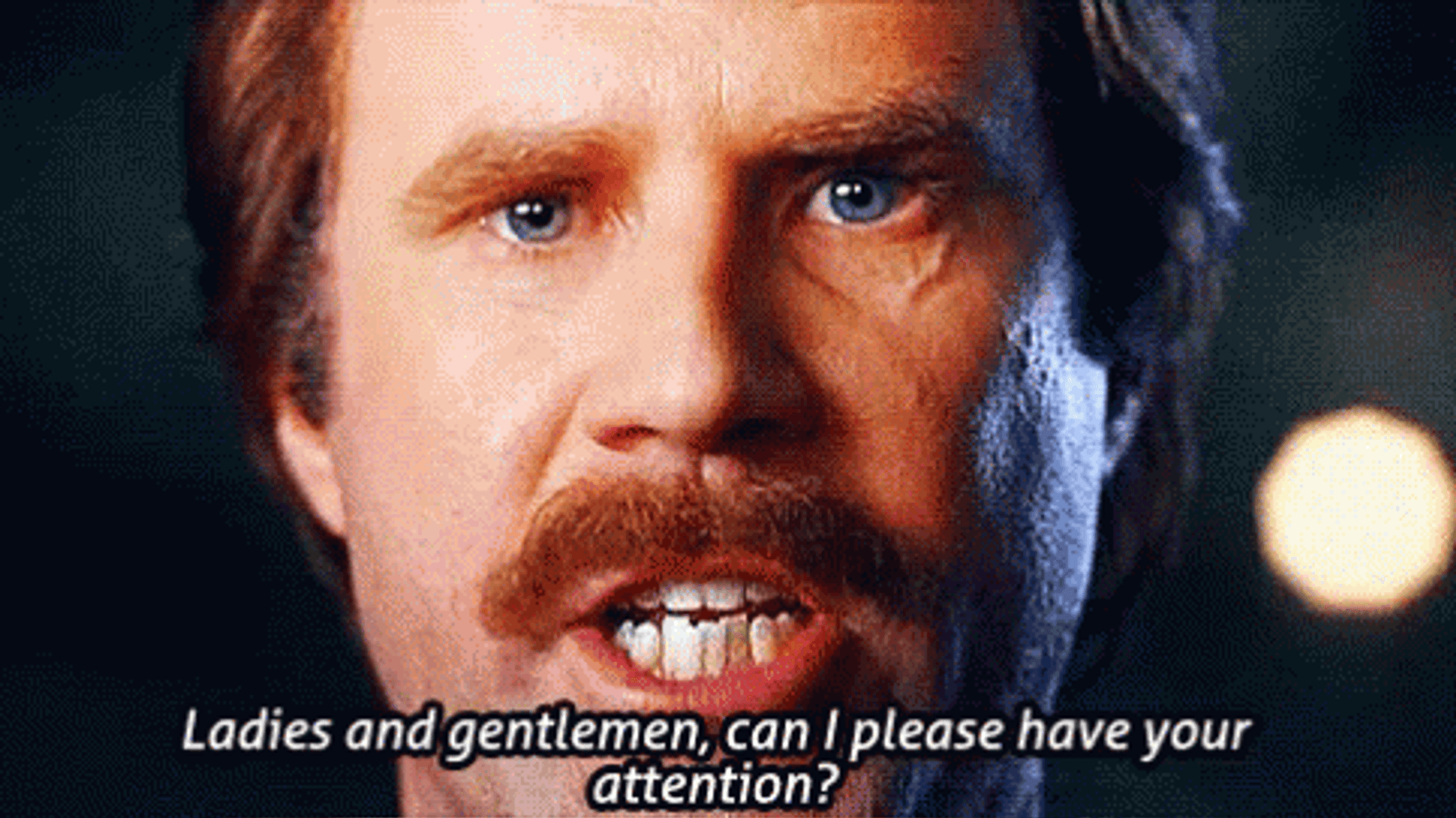 We have a very important announcement