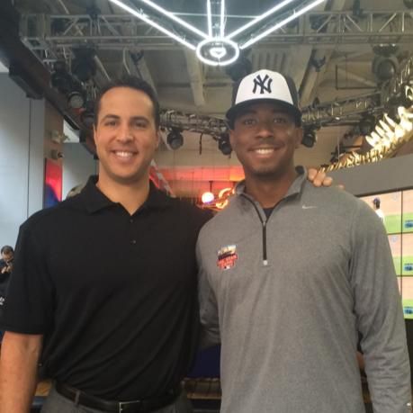 Keith hanging with Big Teixy