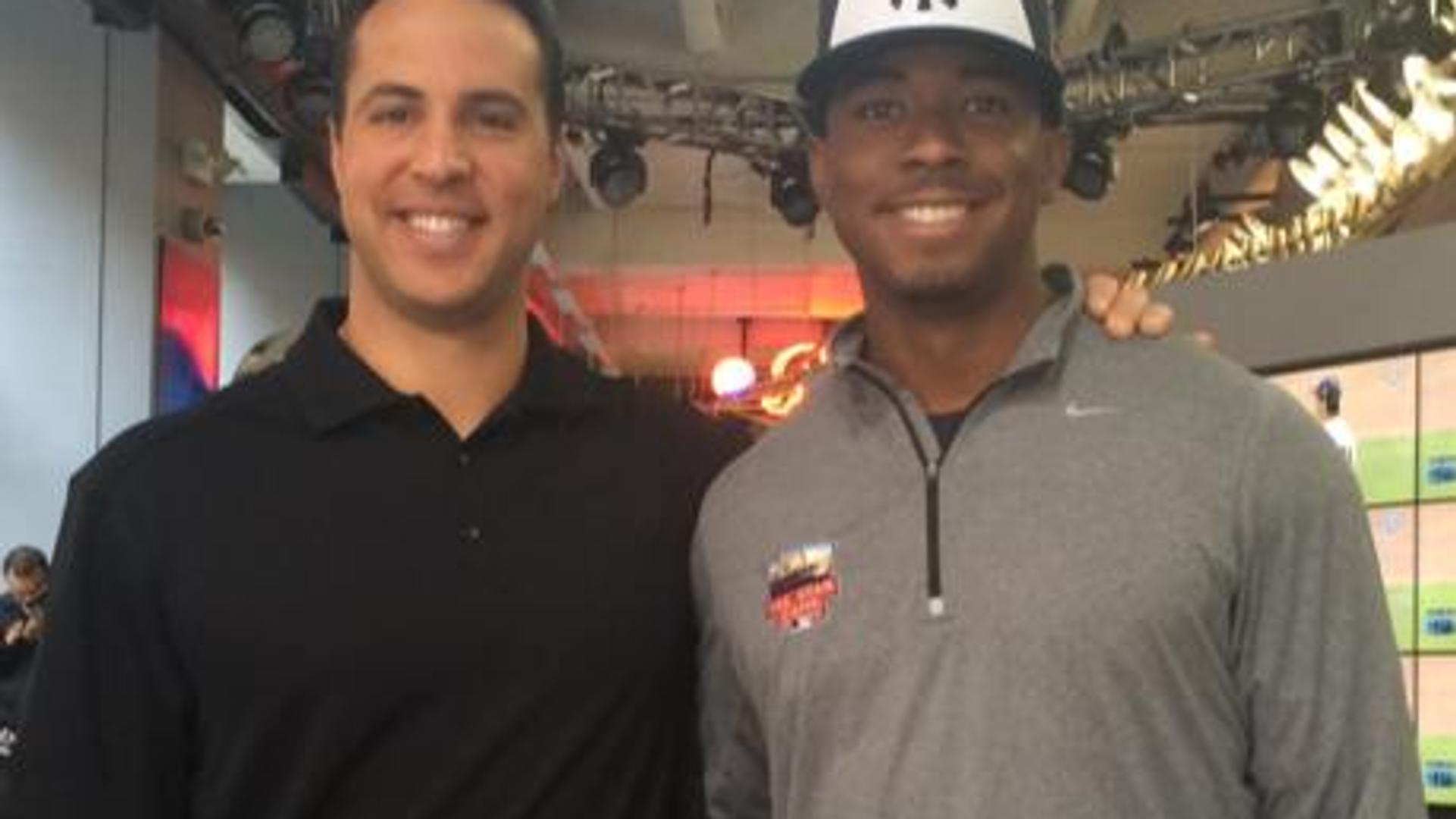 Keith hanging with Big Teixy