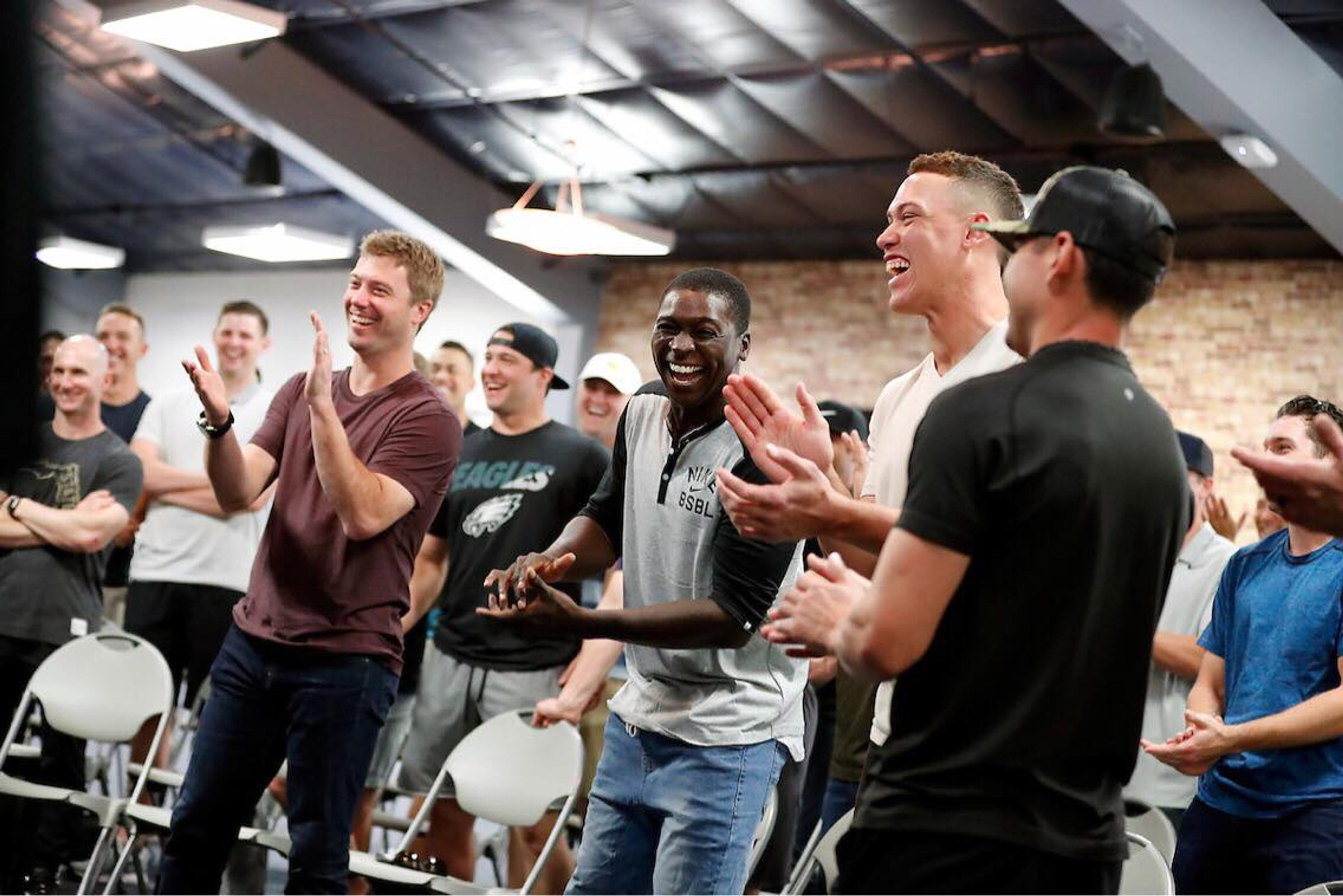 Yankees staying loose, host annual team-building activities