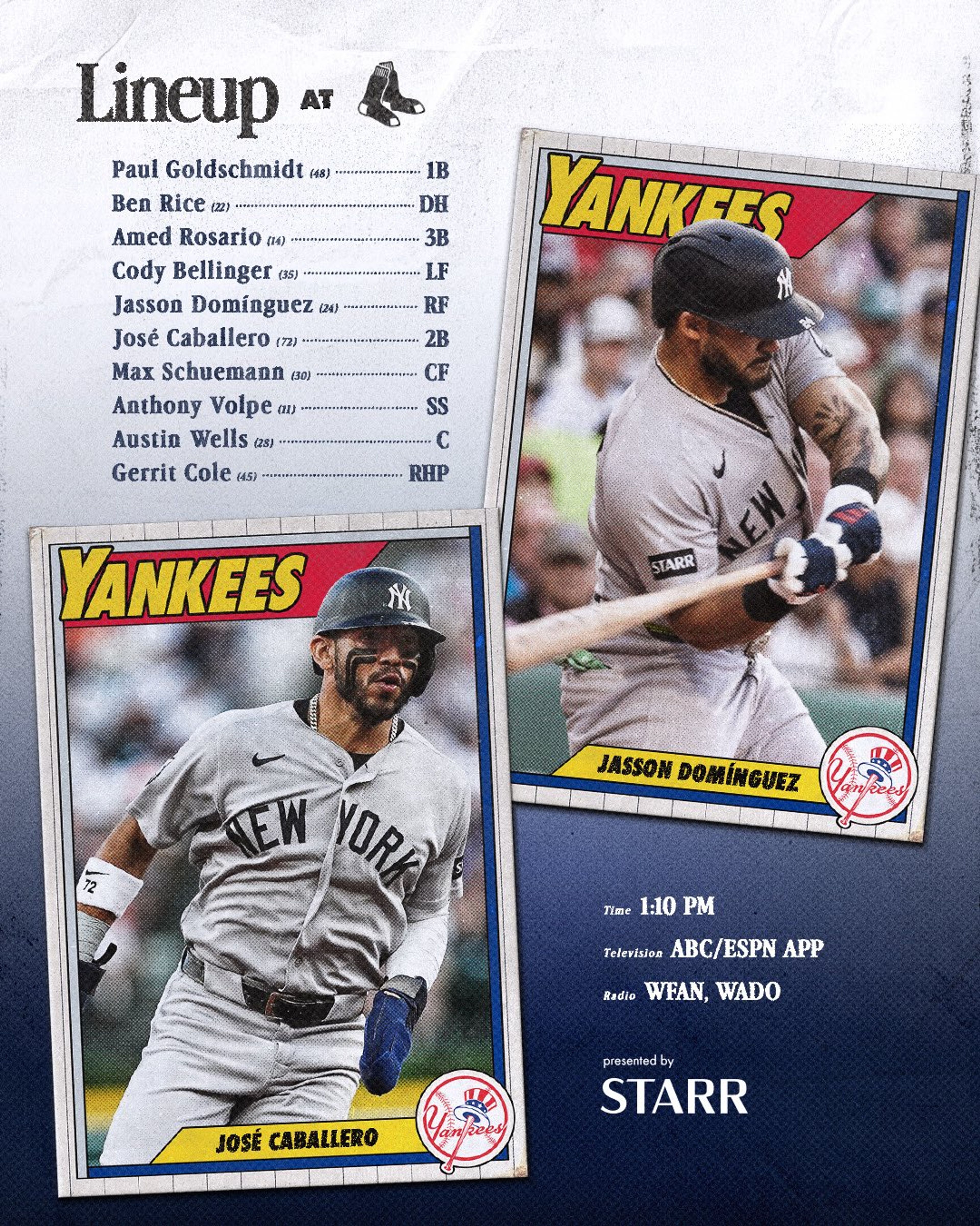 @Yankees on X: Saturday Matinee. 

#RepBX