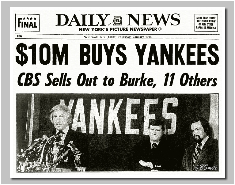 On this day in 1973 the Steinbrenner Era was born