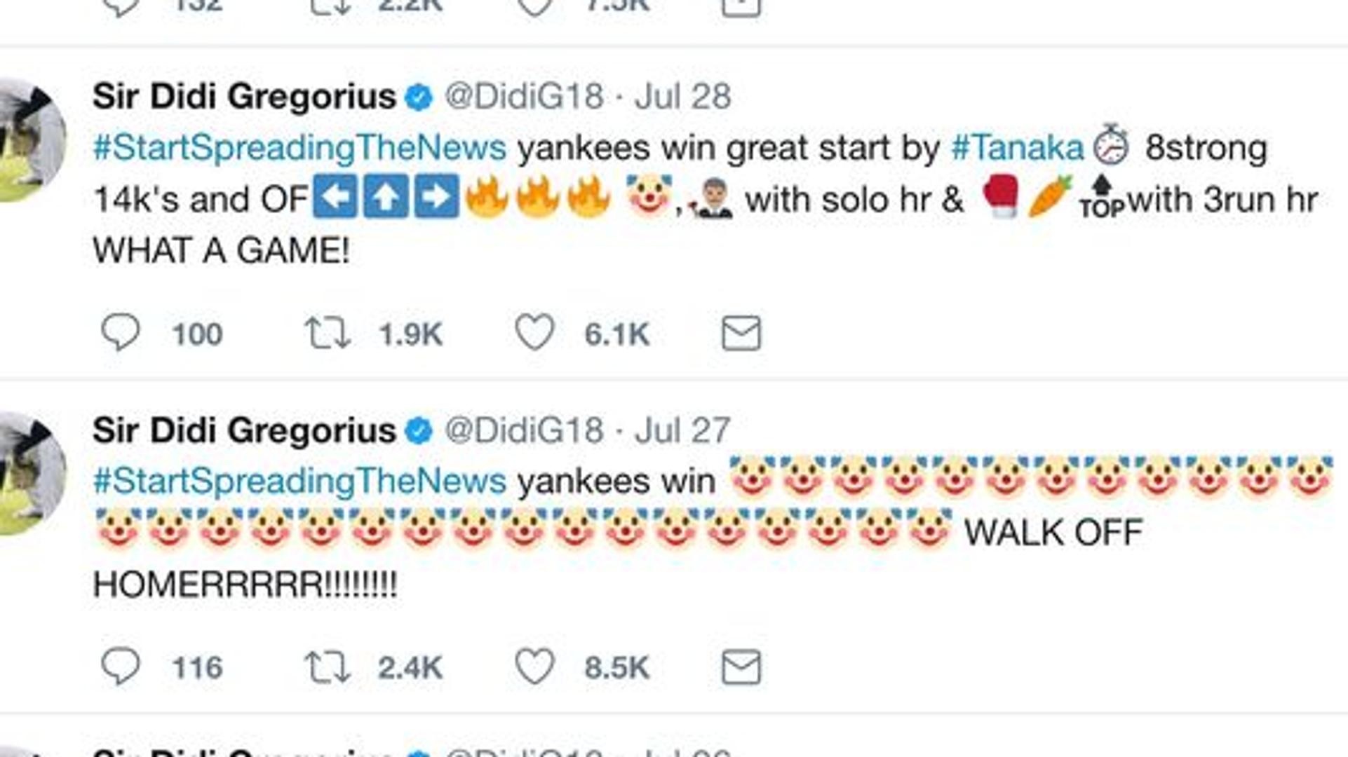 Didi Gregorius Emoji Guide