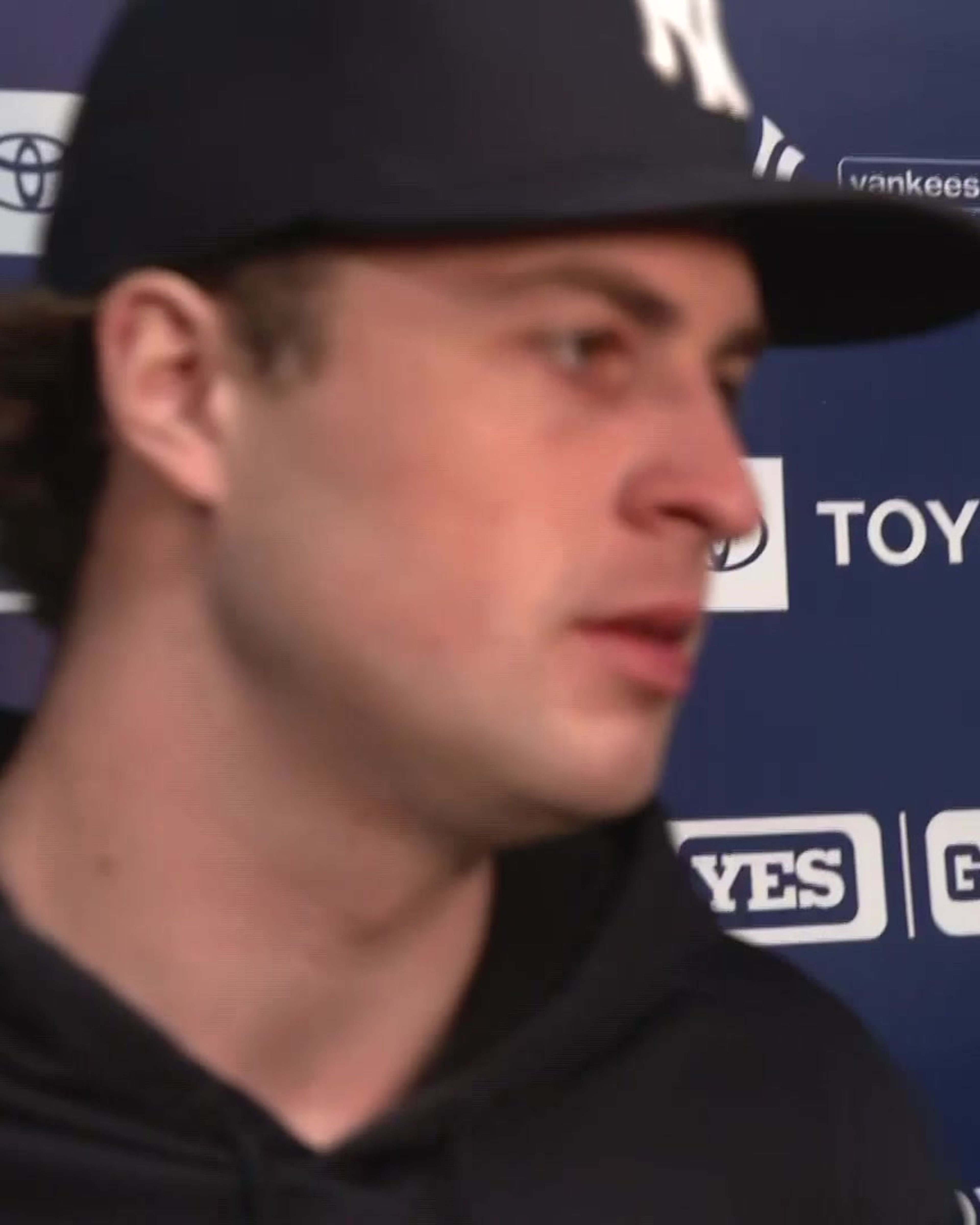 @snyyankees on X: "Just didn't have my stuff today, they made a good approach, made me fight a little bit, I just didn't have i…