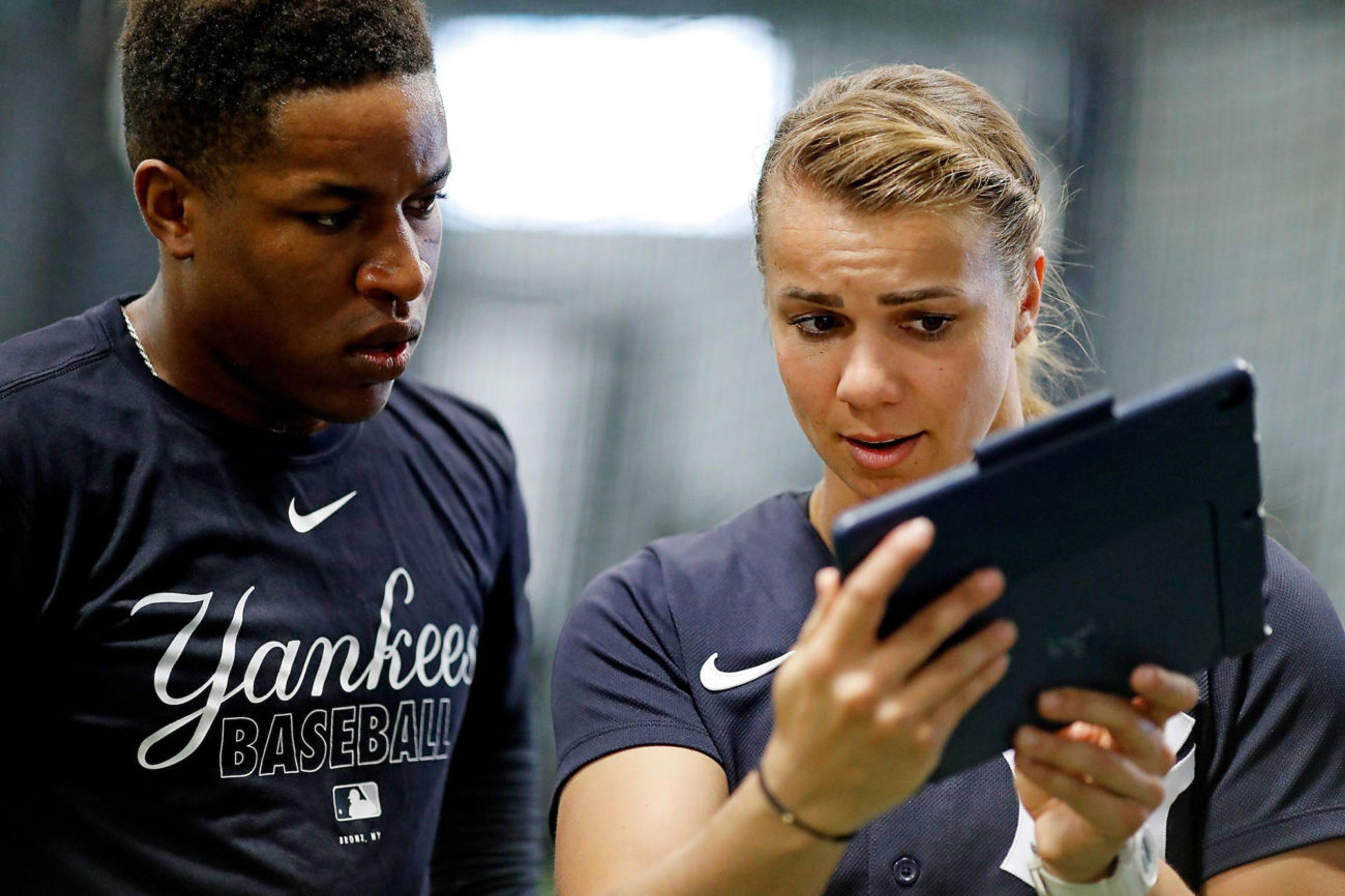 Yankees introduce Rachel Balkovec as first female manager in affiliated professional baseball