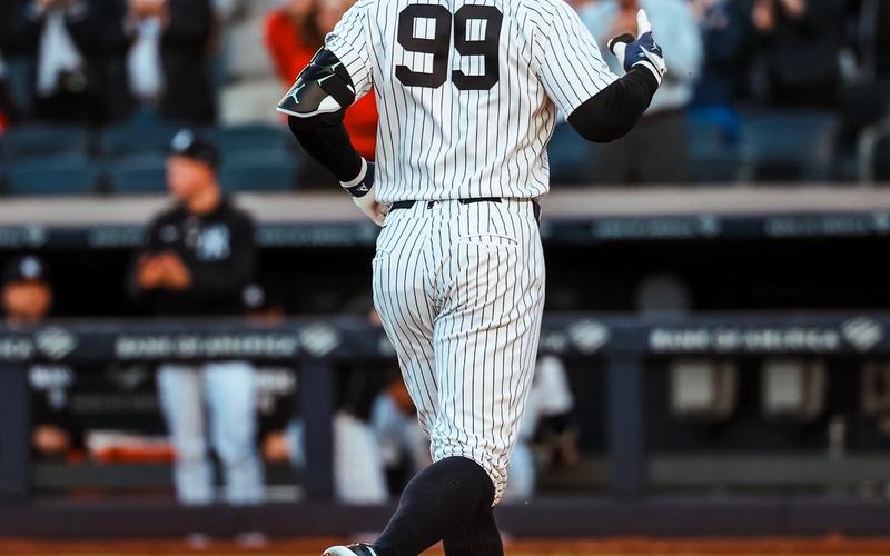 @Yankees on X: For John: Judge Goes Deep as Yankees Sweep Baltimore, 12-1