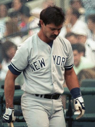 Don Mattingly in baseball uniform