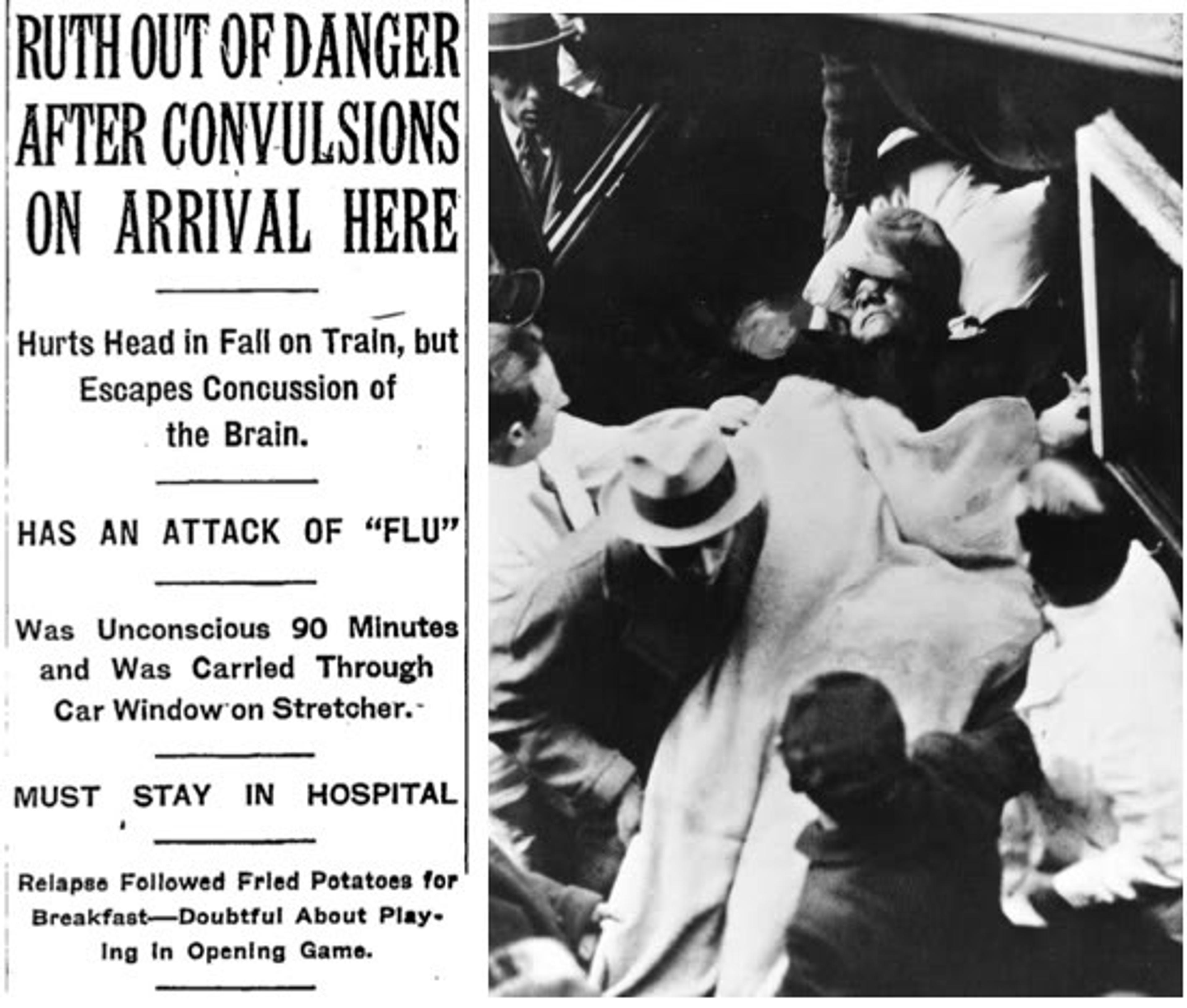 Babe Ruth's bellyache heard 'round the world