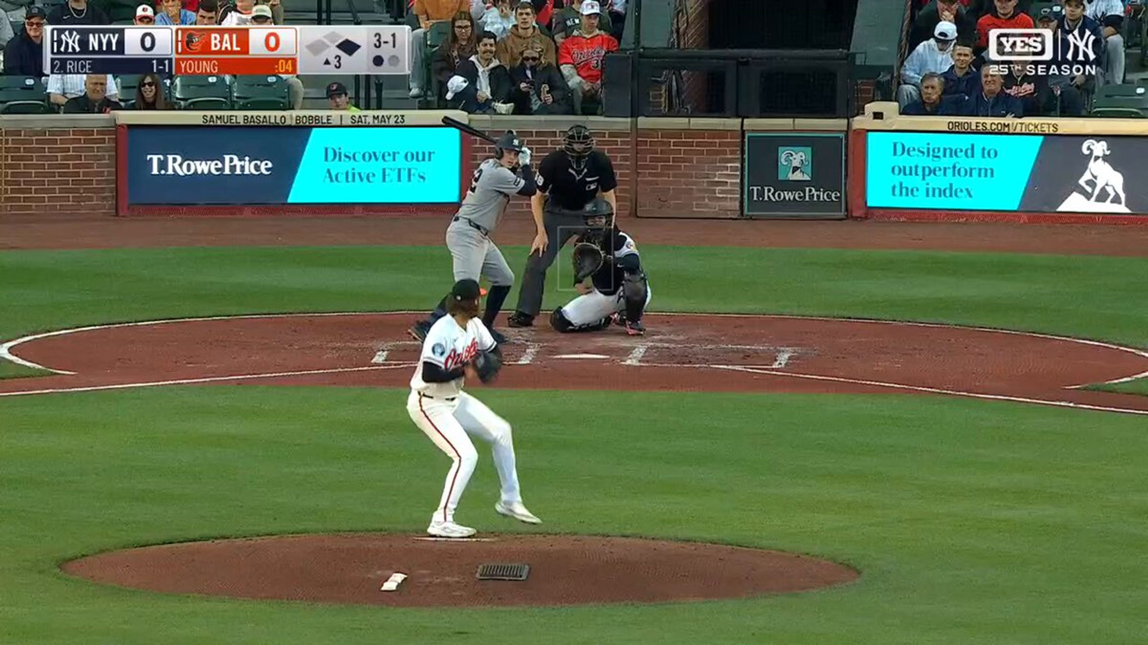 @MLB on X: Ben Rice leaves the yard for his 13th home run of the season 🍚