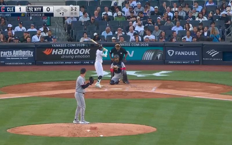 @snyyankees on X: Jazz Chisholm Jr. homers to right field to tie the game!