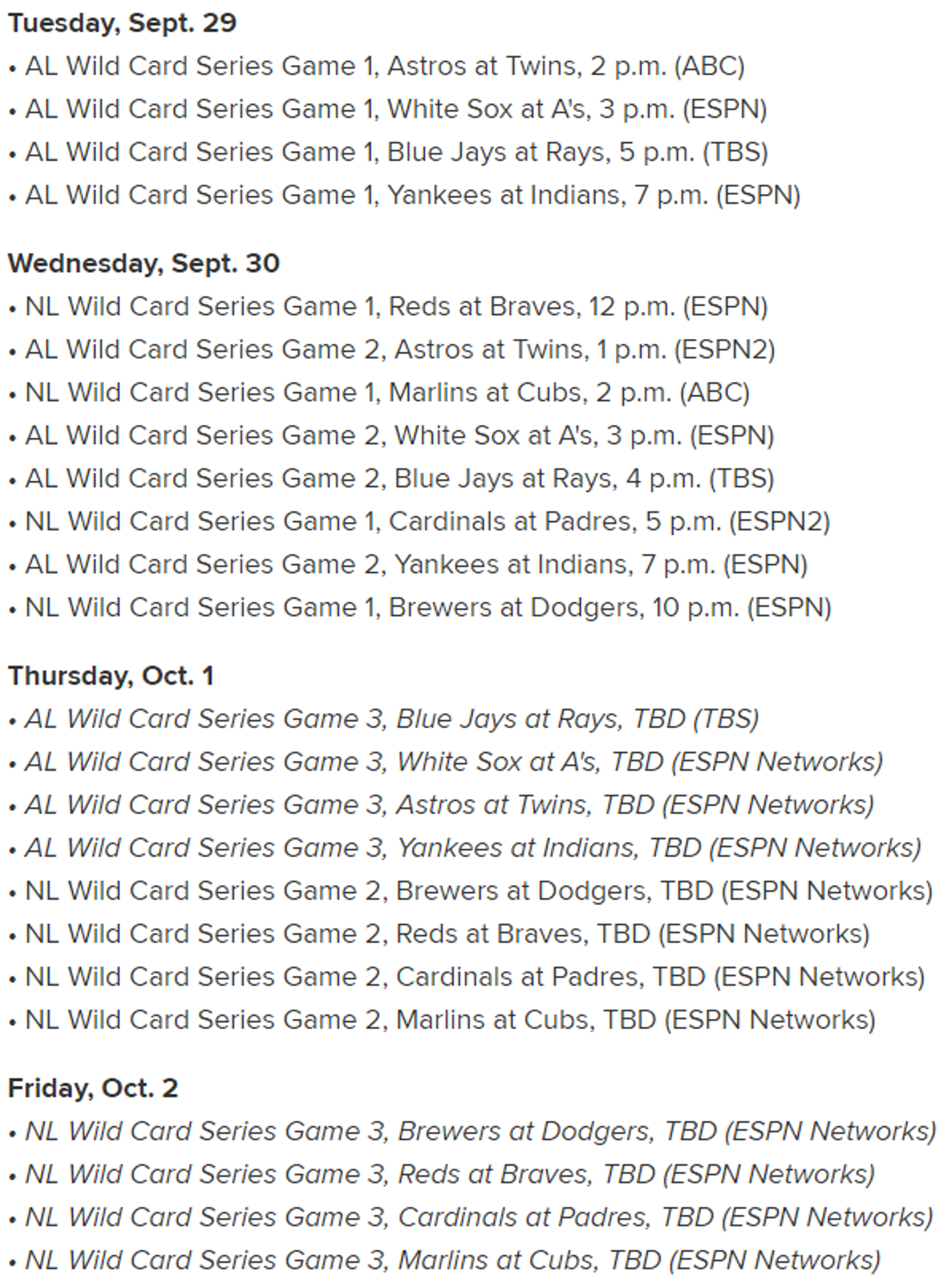 Are you ready for October Madness?