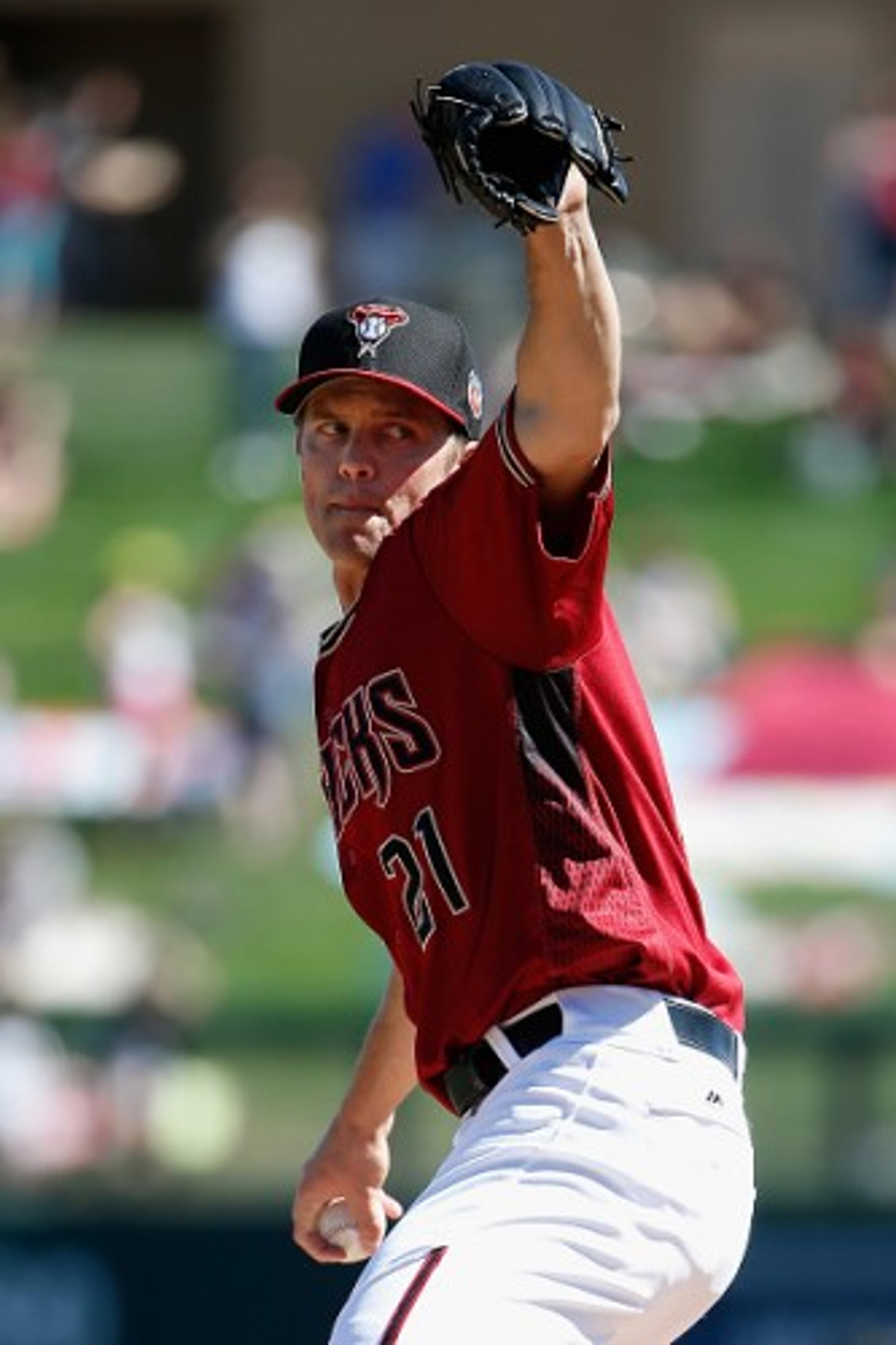 Greinke with his new threads