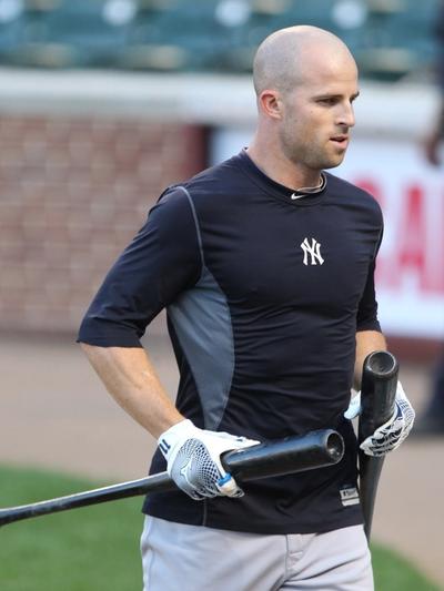 Brett Gardner in baseball uniform