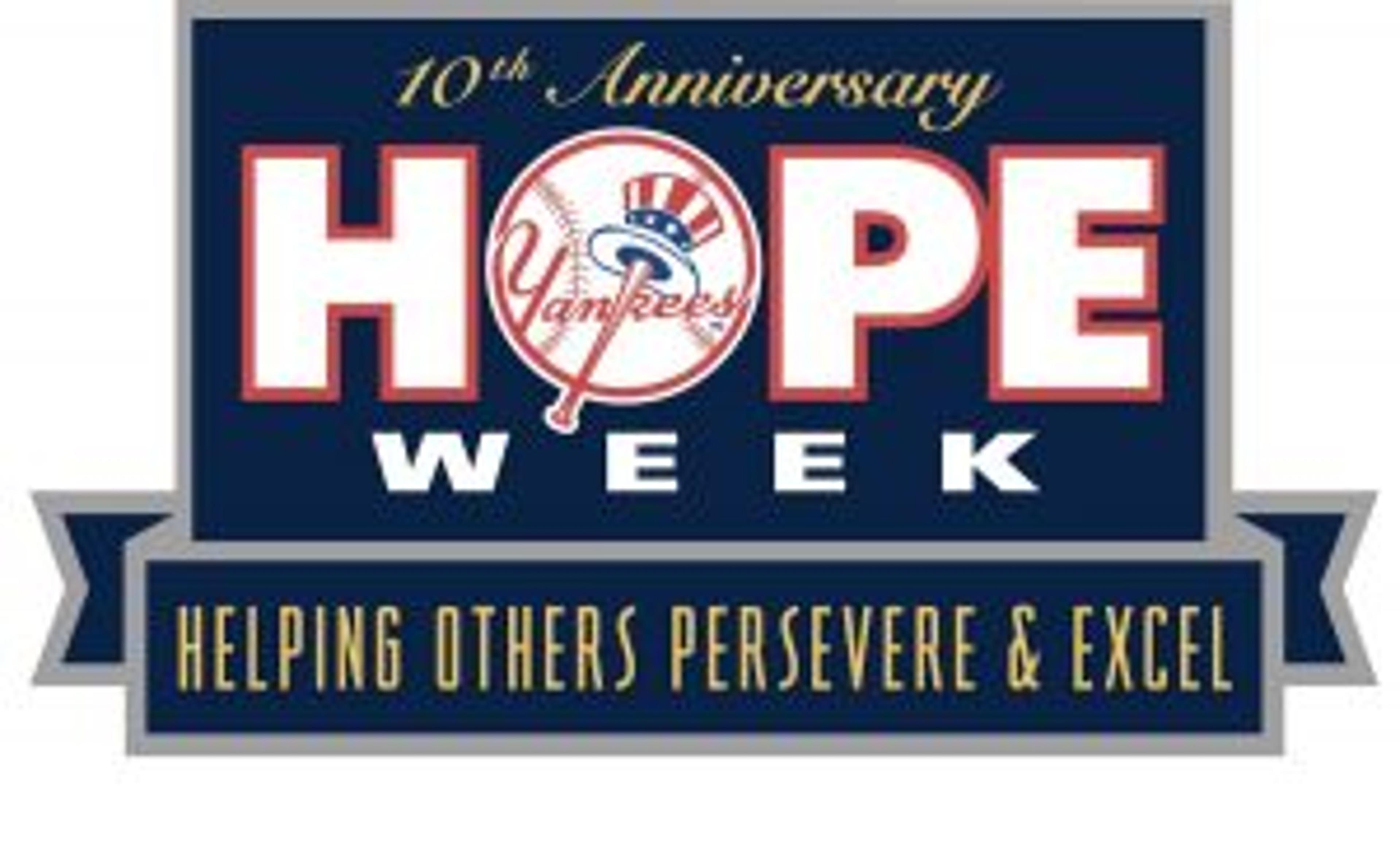 Yankees to celebrate 10th anniversary of HOPE Week