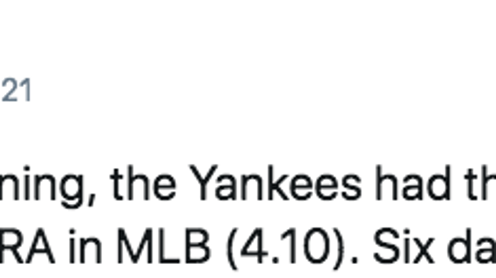 What the Yankees starting pitching and the Titanic have in common