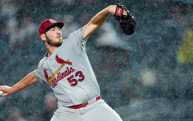 Rain delay doesn't bother Pallante, who pitches Cards past Yanks