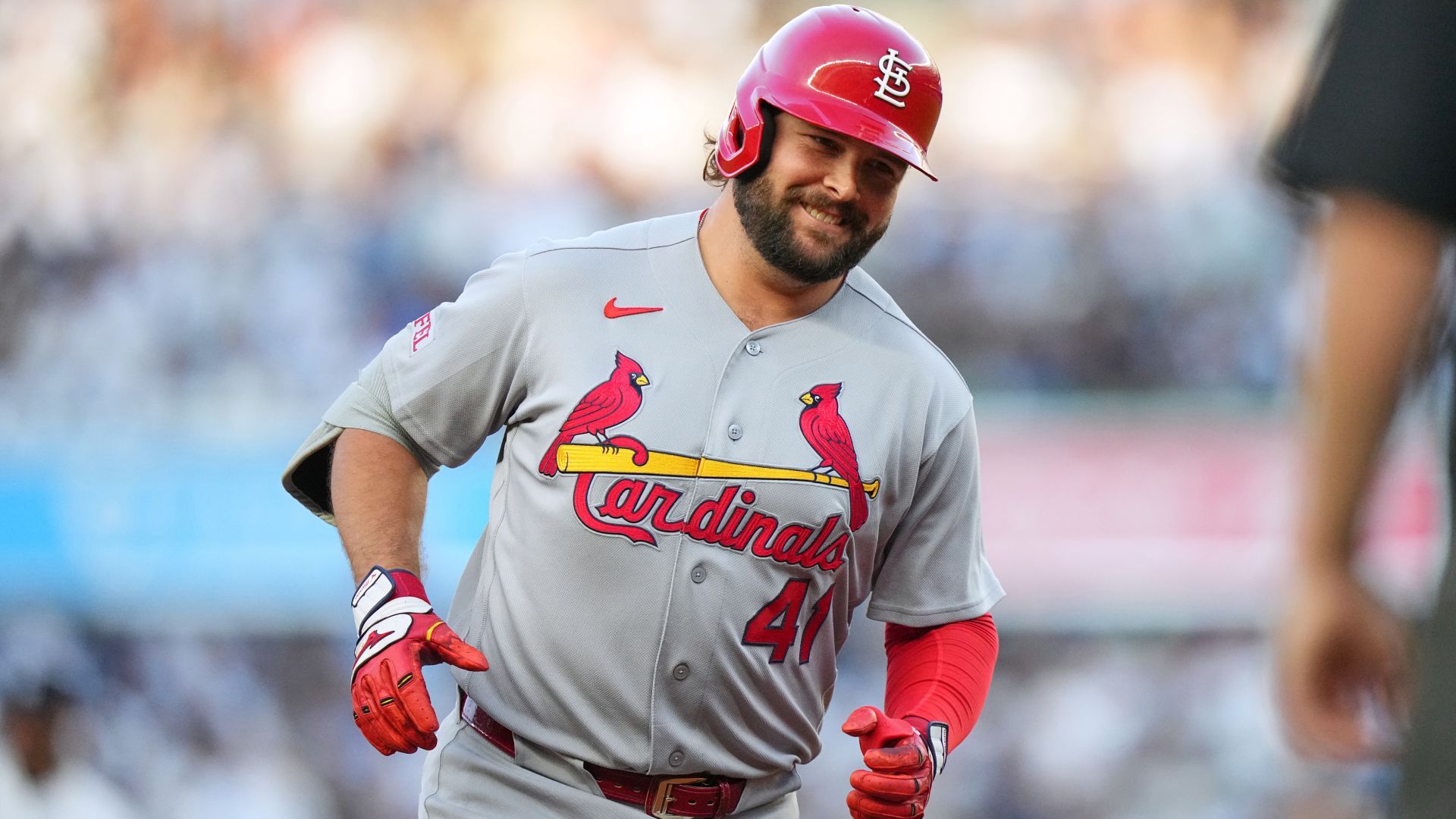 Still a Cardinal after Deadline, Burleson rewards club with 3-HR game
