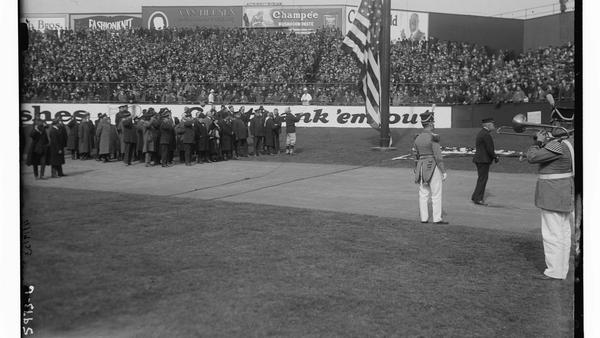 Opening Day at Yankee Stadium, April 18, 1923