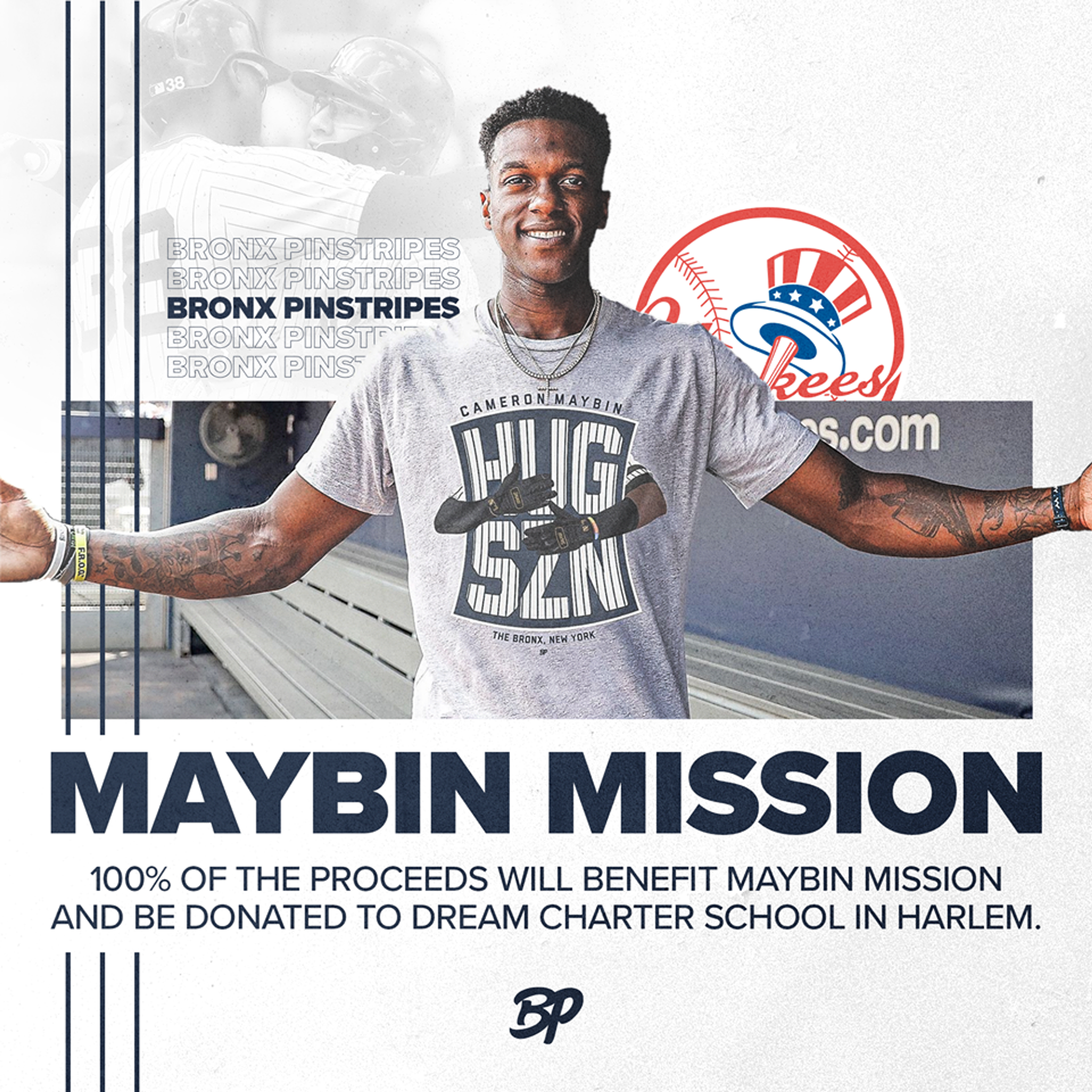 Savages gotta hug: Maybin brings #HugSZN to the Bronx